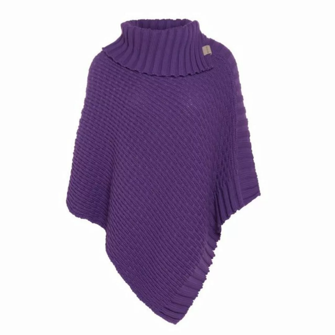 Knit Factory Strickponcho Nicky Ponchos One Size Glatt Lila (1-tlg) modern günstig online kaufen