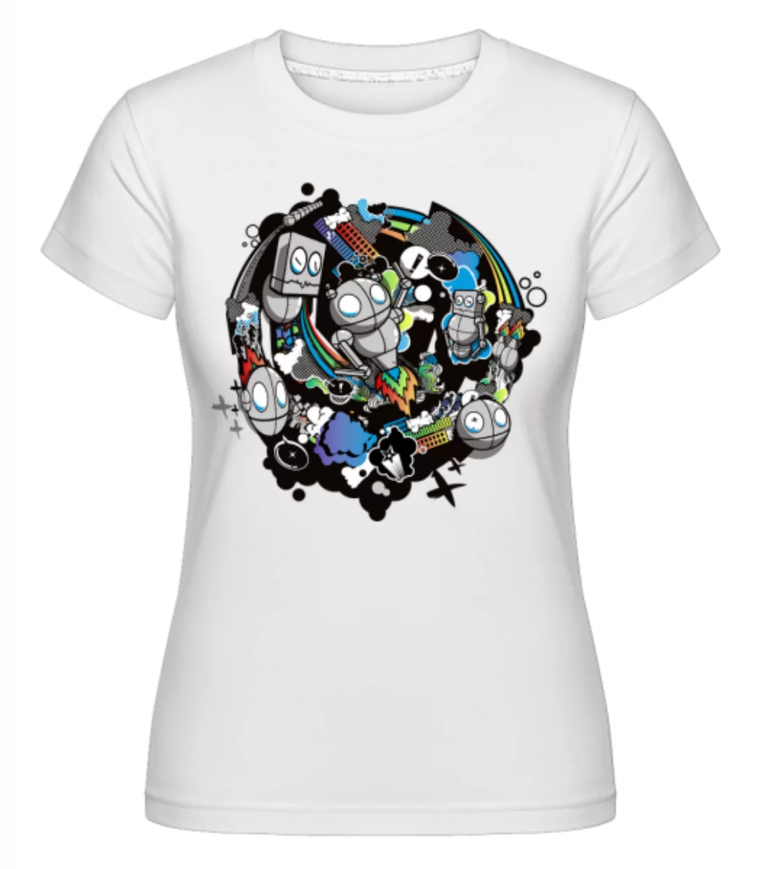 Roboter Welt · Shirtinator Frauen T-Shirt günstig online kaufen