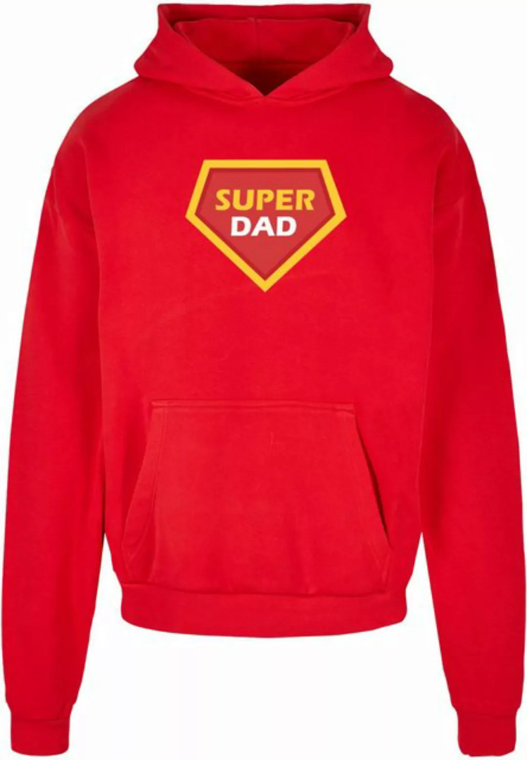 Merchcode Kapuzensweatshirt Merchcode Herren Fathers Day - Super dad Ultra günstig online kaufen