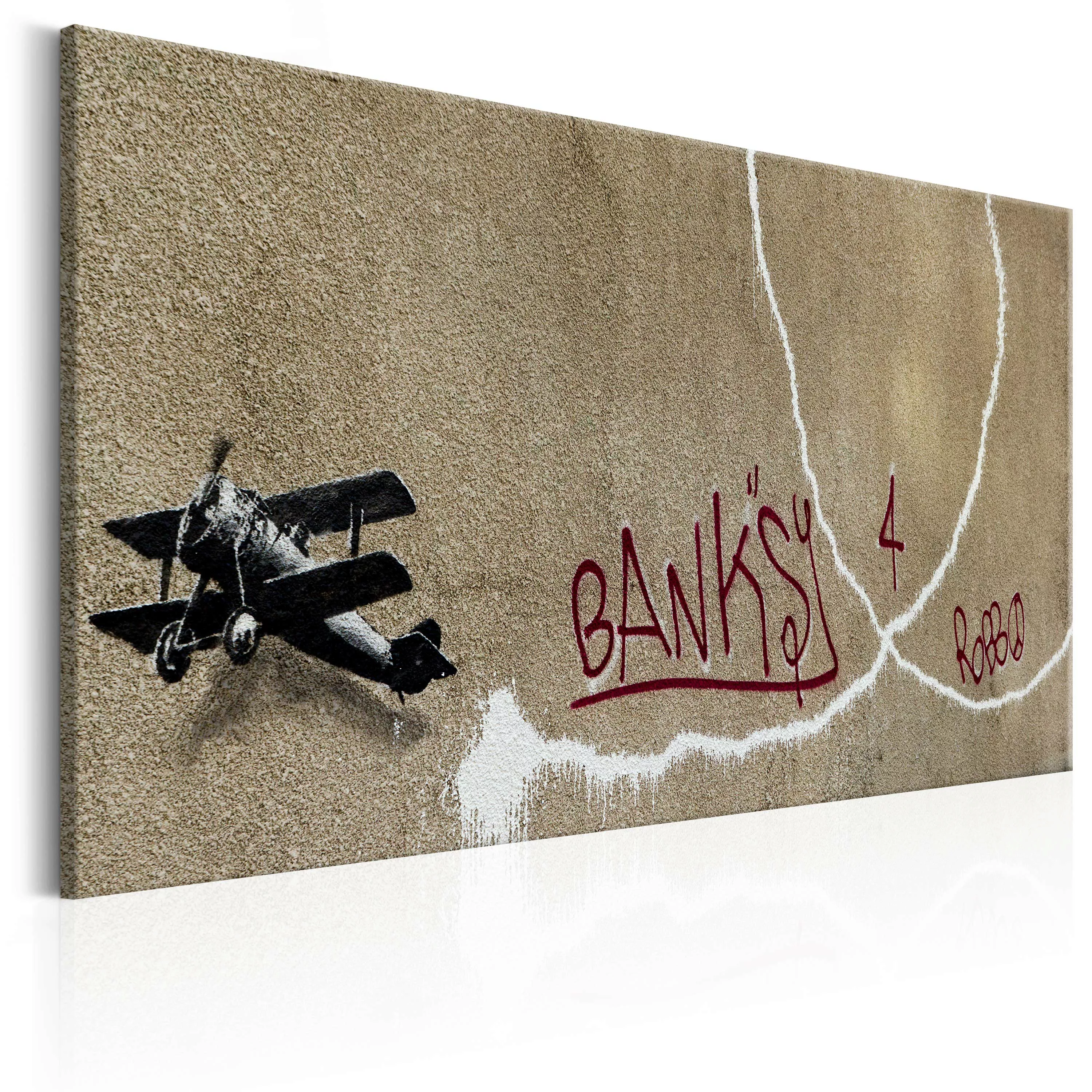 Wandbild - Love Plane by Banksy günstig online kaufen