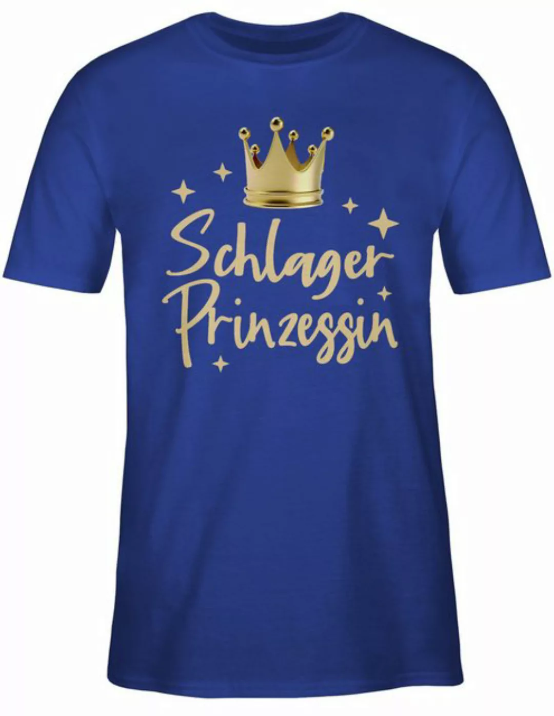 Shirtracer T-Shirt Schlager Prinzessin I Schlagerparty Konzert Volksmusik S günstig online kaufen