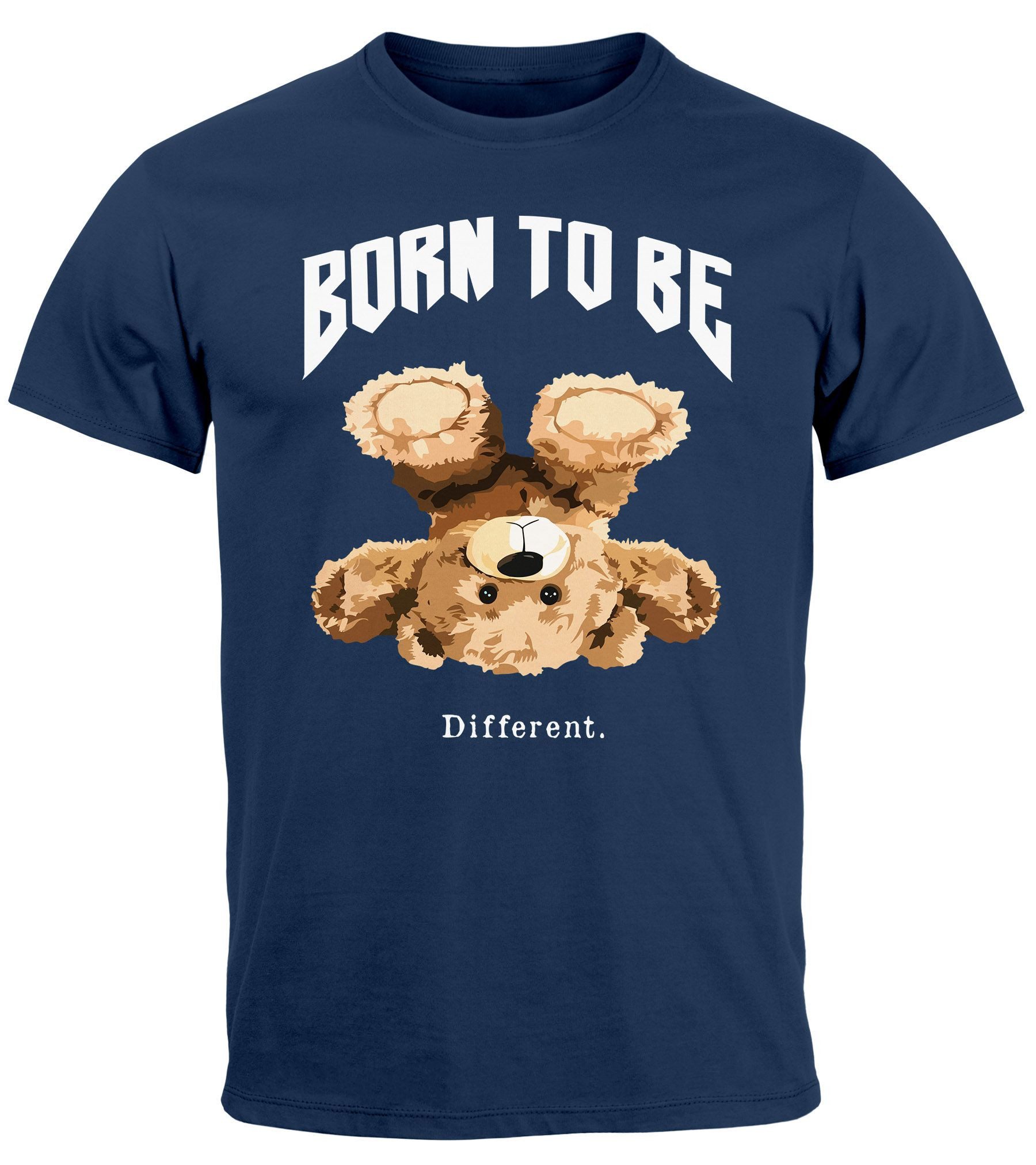 Neverless Print-Shirt Herren T-Shirt Printshirt Born günstig online kaufen