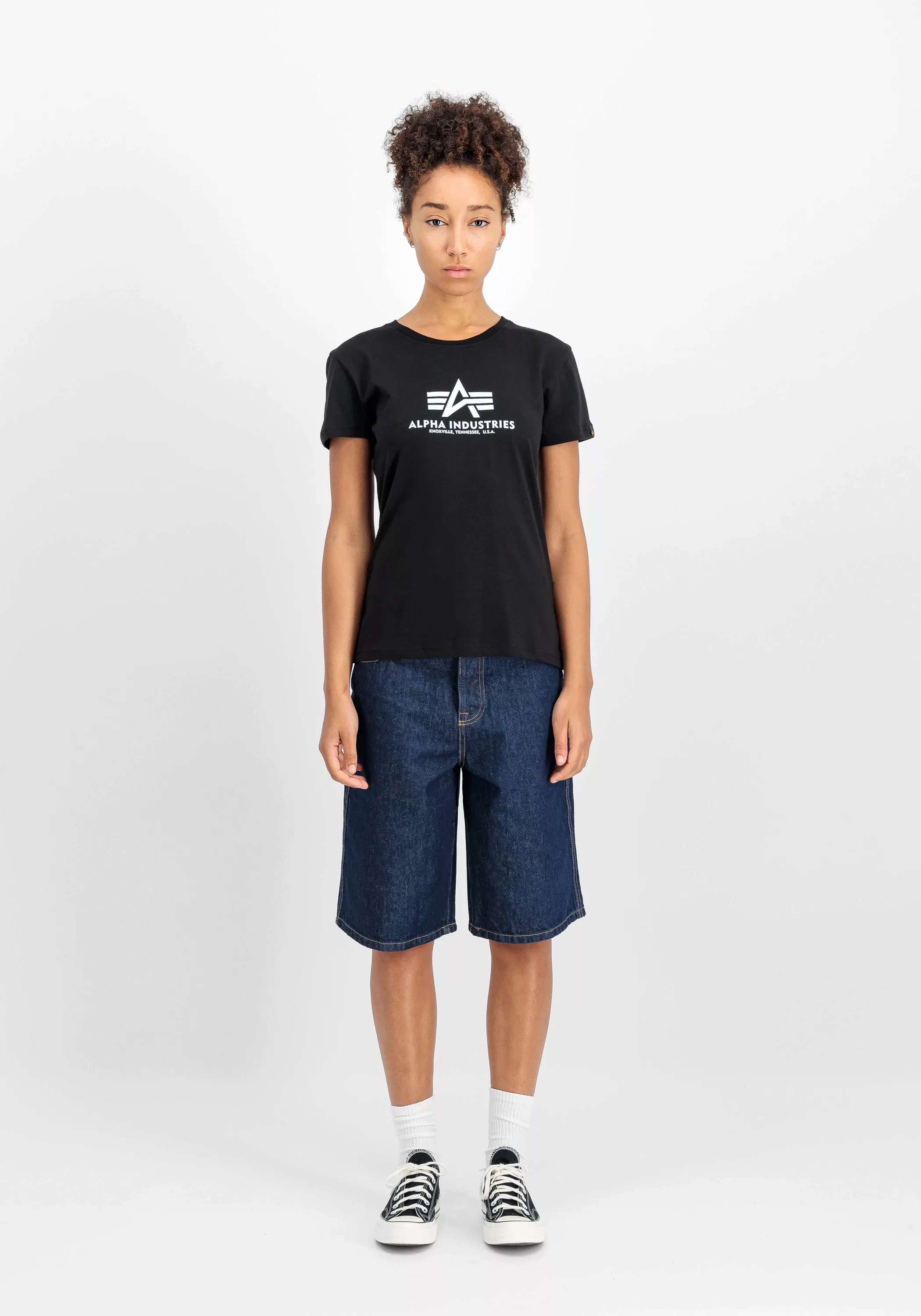 Alpha Industries T-Shirt "Alpha Industries Women - T-Shirts New Basic T Wmn günstig online kaufen