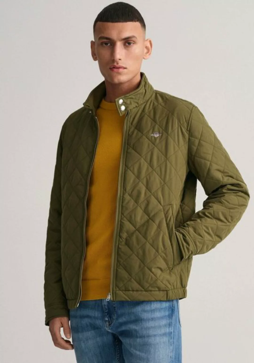 Gant Steppjacke QUILTED WINDCHEATER mit Rautensteppung günstig online kaufen