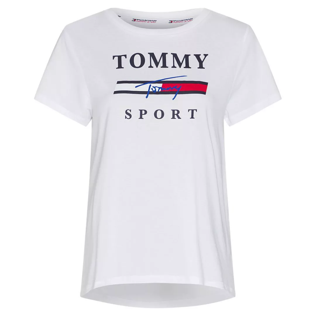 Tommy Hilfiger Sportswear Graphics Boyfriend Kurzärmeliges T-shirt L White günstig online kaufen