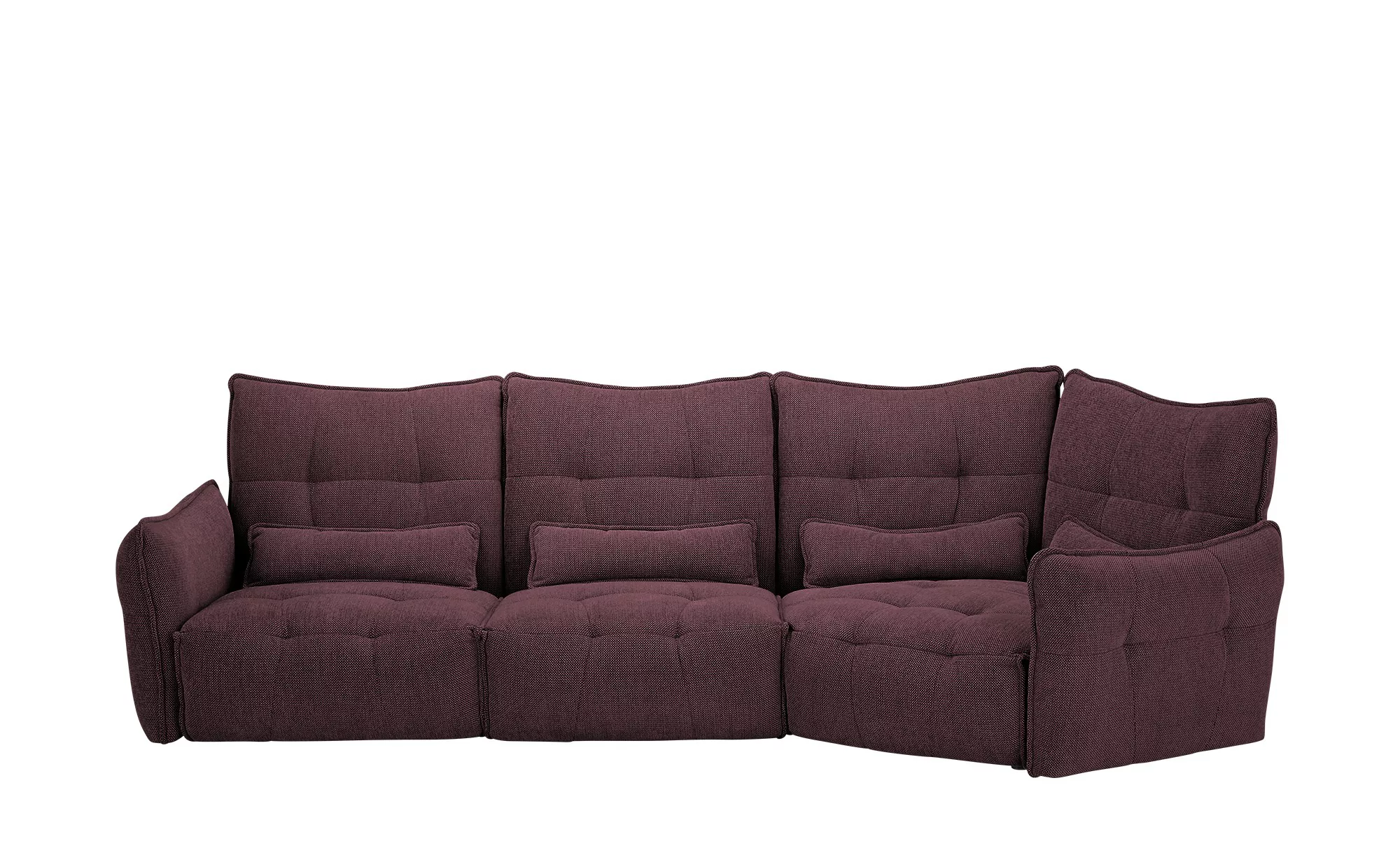 bobb Ecksofa  Jeaneva ¦ rot ¦ Maße (cm): B: 379 H: 101 T: 151 Polstermöbel günstig online kaufen