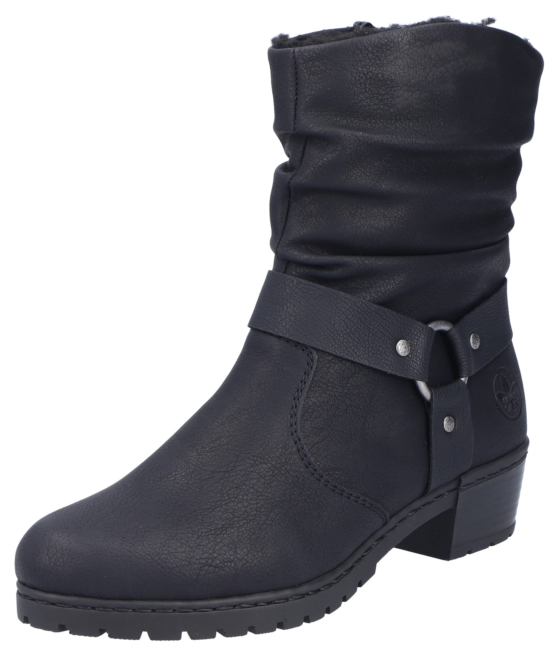 Rieker Winterstiefelette, Westernstiefelette, Cowboyboots, Blockabsatz, mit günstig online kaufen