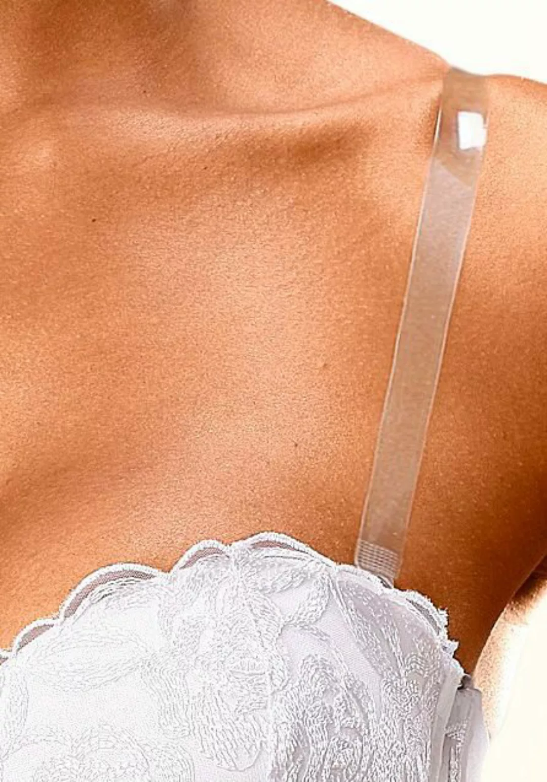 Abracada Bra BH-Träger, (2 Paar), Trägerbreite 1,8 cm - transparent, zum Au günstig online kaufen