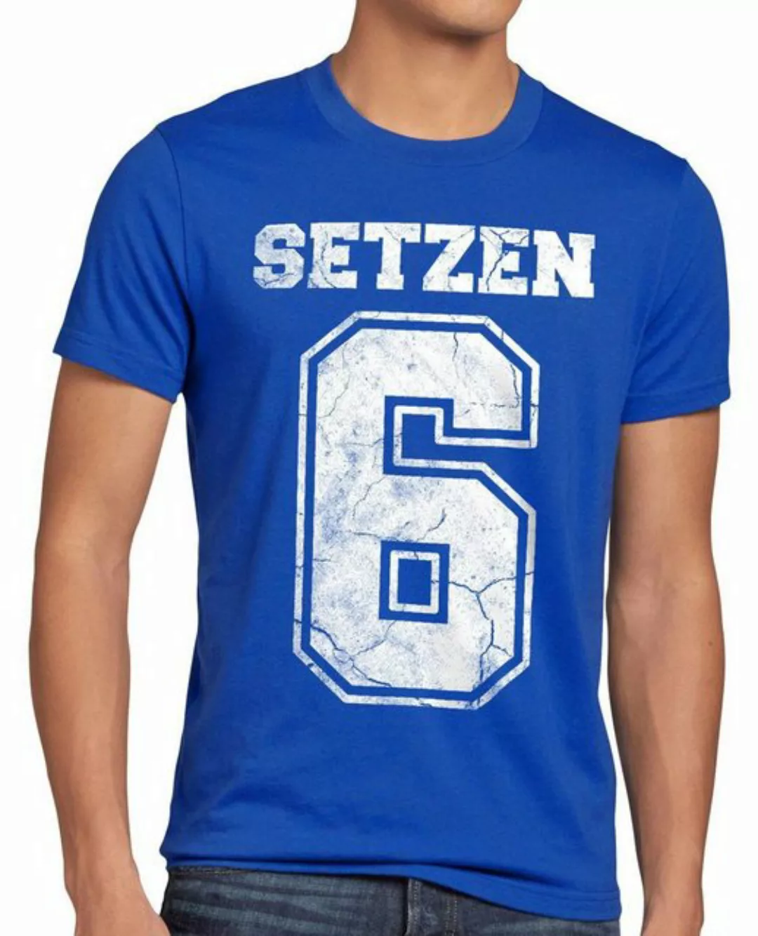 style3 T-Shirt Setzen Sechs schule zeugnis abschluss günstig online kaufen