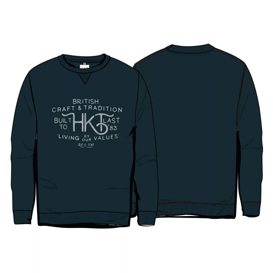 Hackett Craft Crew Neck Sweatshirt XL Navy günstig online kaufen