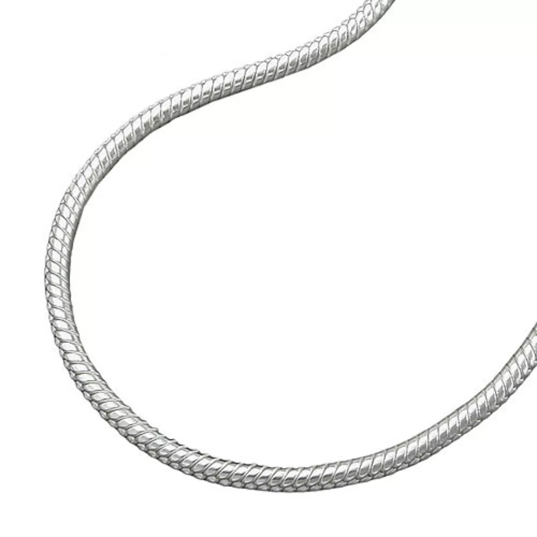 SIGO Kette, Schlange 1,3mm rund Silber 925 günstig online kaufen