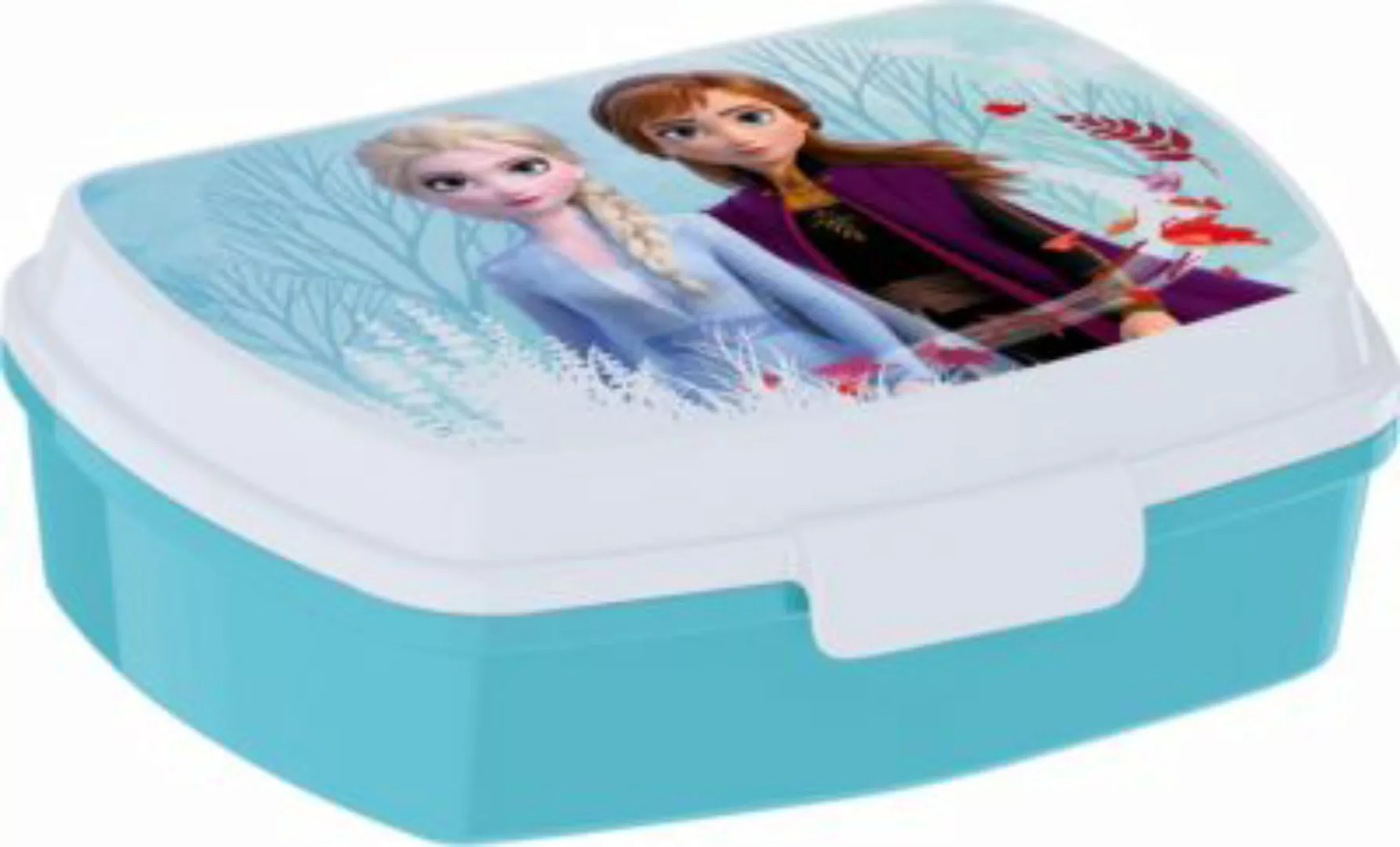 Brotdose Disney Die Eiskönigin Two Sisters - One Heart grün günstig online kaufen