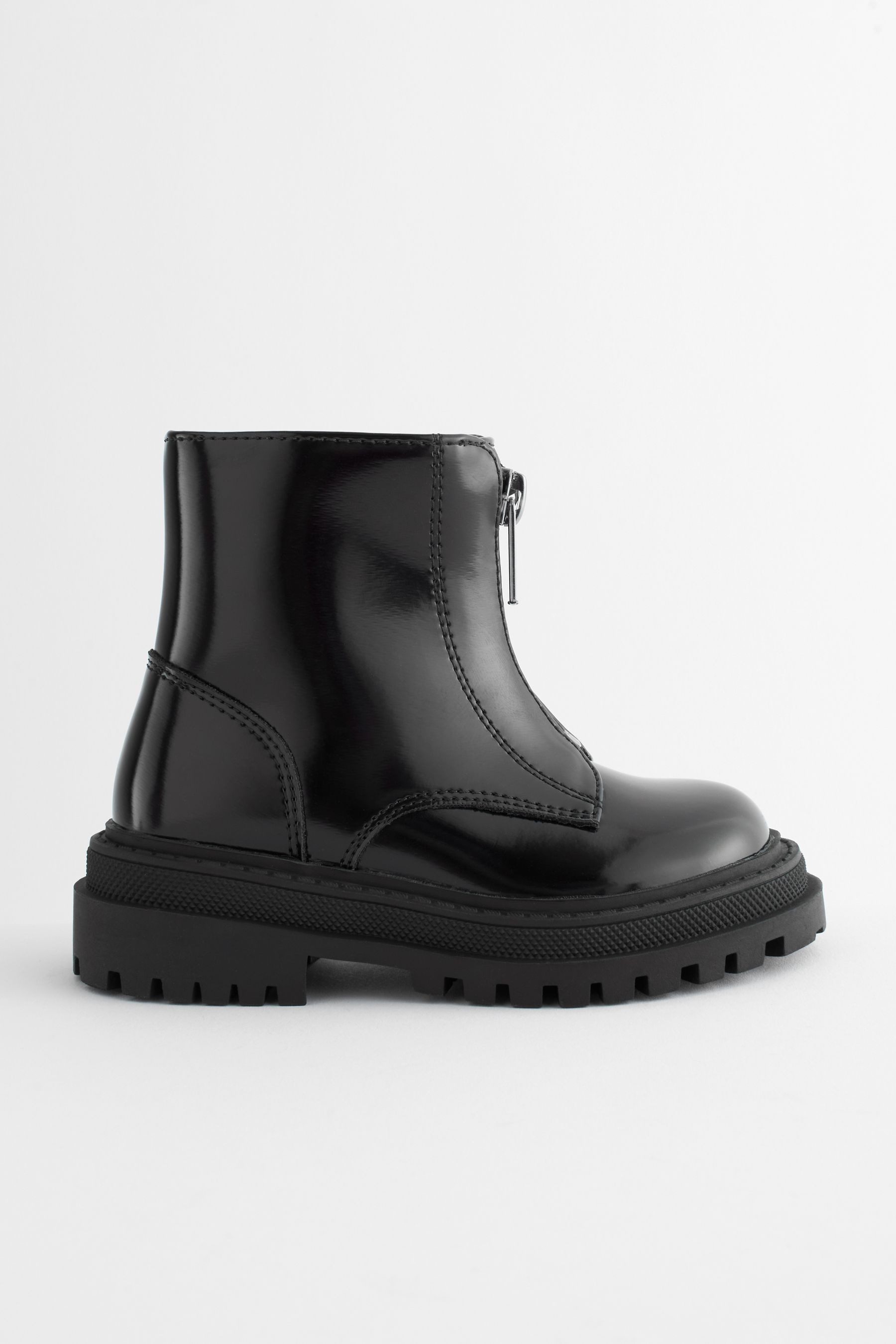 Next Derbe Stiefel mit Reißverschluss vorne günstig online kaufen