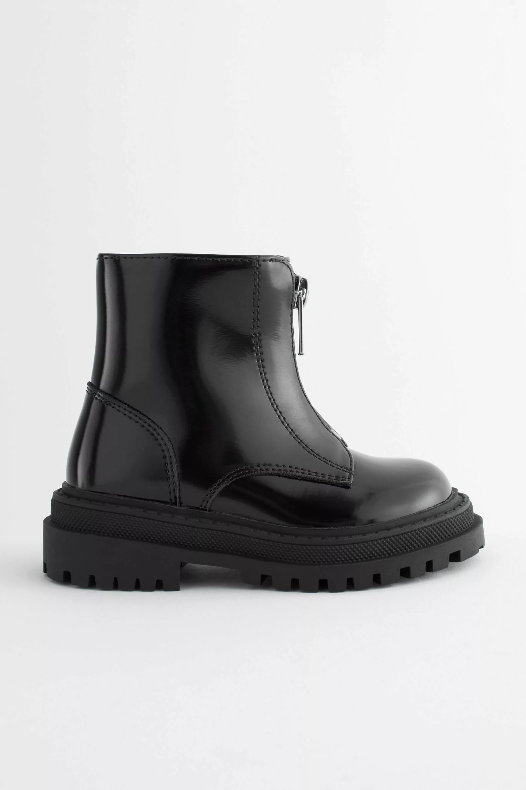 Next Derbe Stiefel mit Reißverschluss vorne günstig online kaufen