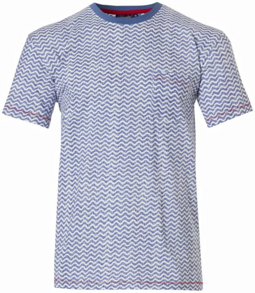 Pastunette Pyjamaoberteil Herren Pyjama Shirt (1-tlg) Baumwolle günstig online kaufen