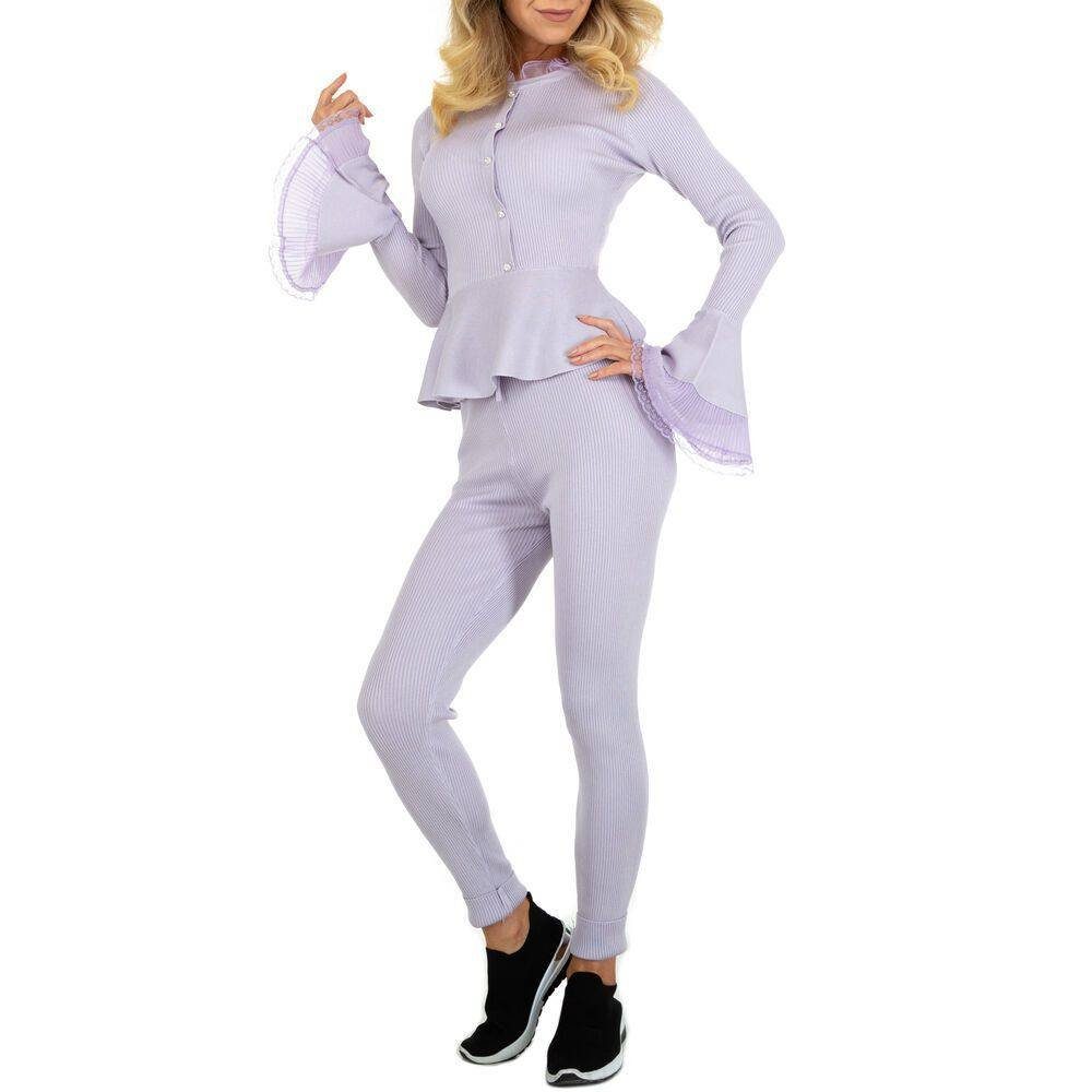 Ital-Design Freizeitanzug Damen Freizeit, Stretch Zweiteiler günstig online kaufen