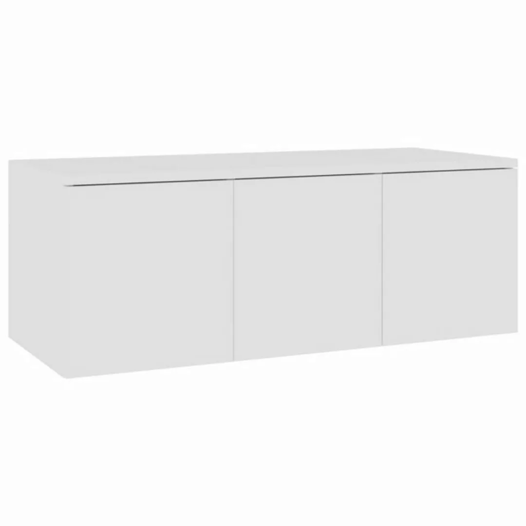 furnicato TV-Schrank Weiß 80x34x30 cm Holzwerkstoff günstig online kaufen