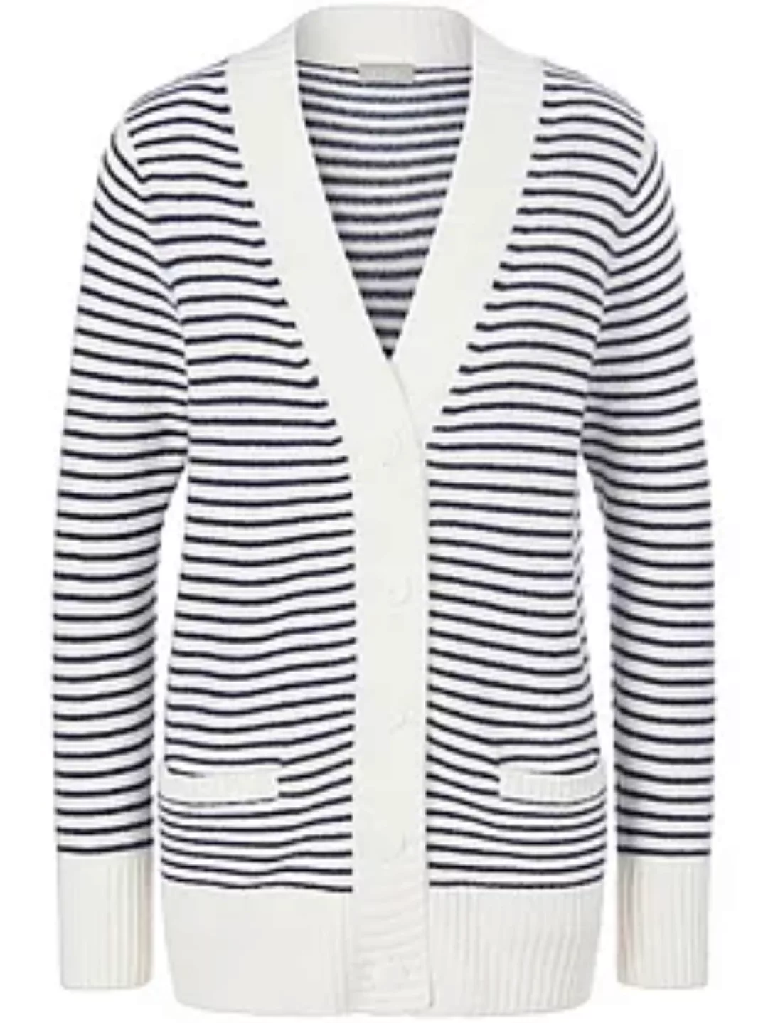 Strickjacke aus 100% Premium-­Kaschmir include weiss günstig online kaufen