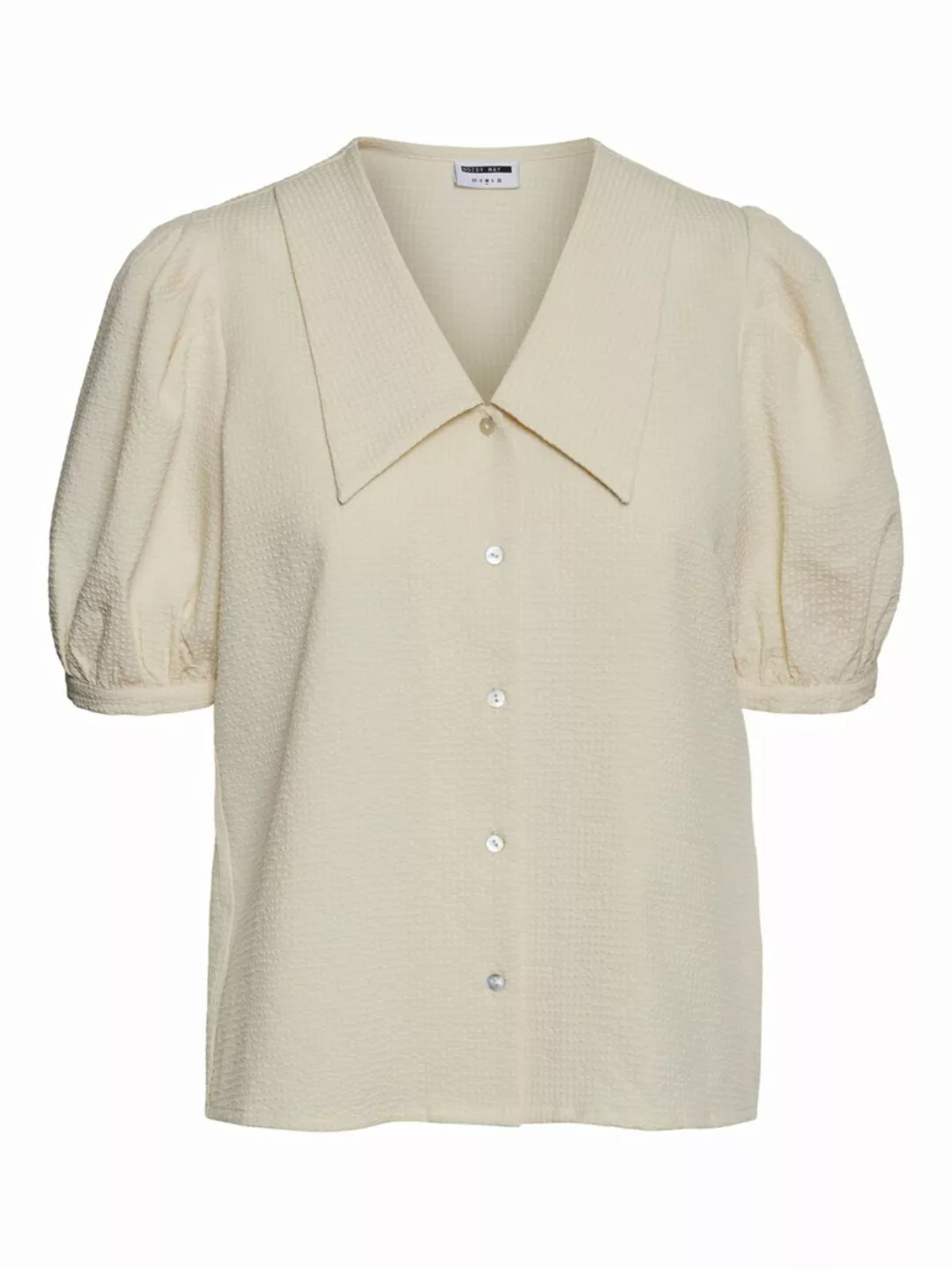 NOISY MAY Kurzärmelig Hemd Damen White günstig online kaufen