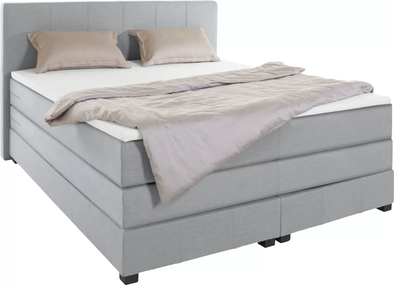 OTTO products Boxspringbett "Peetu", Taschenfederkern-Matratze, in 4 Breite günstig online kaufen