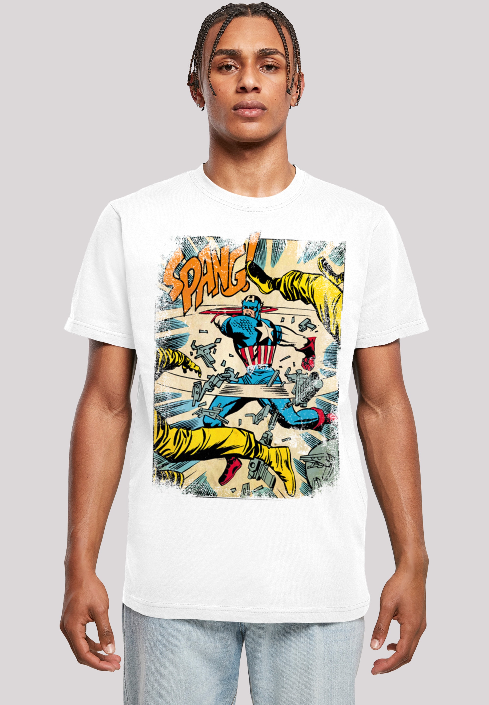 F4NT4STIC T-Shirt "Captain America Spang", Print günstig online kaufen