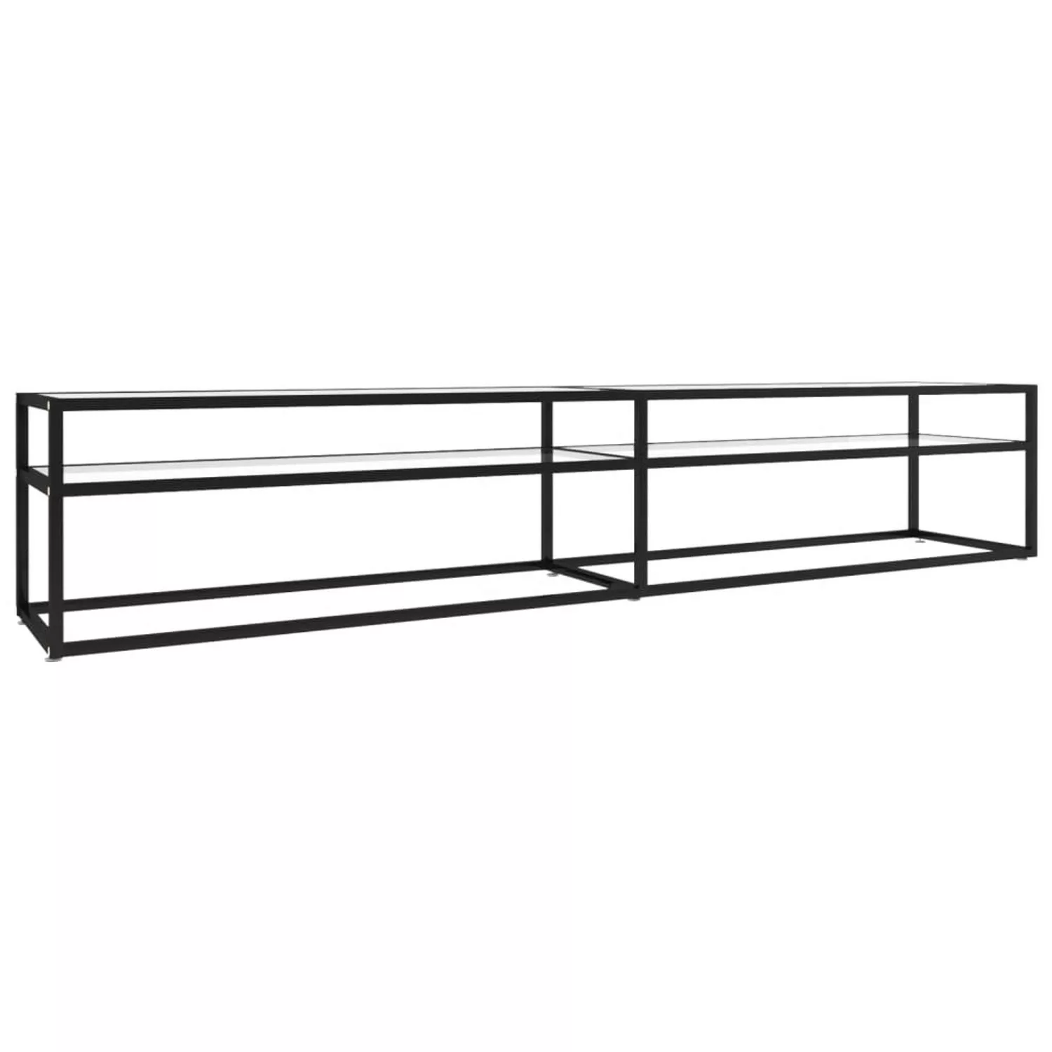 VidaXL TV-Schrank Transparent 220x40x40,5 cm Hartglas günstig online kaufen