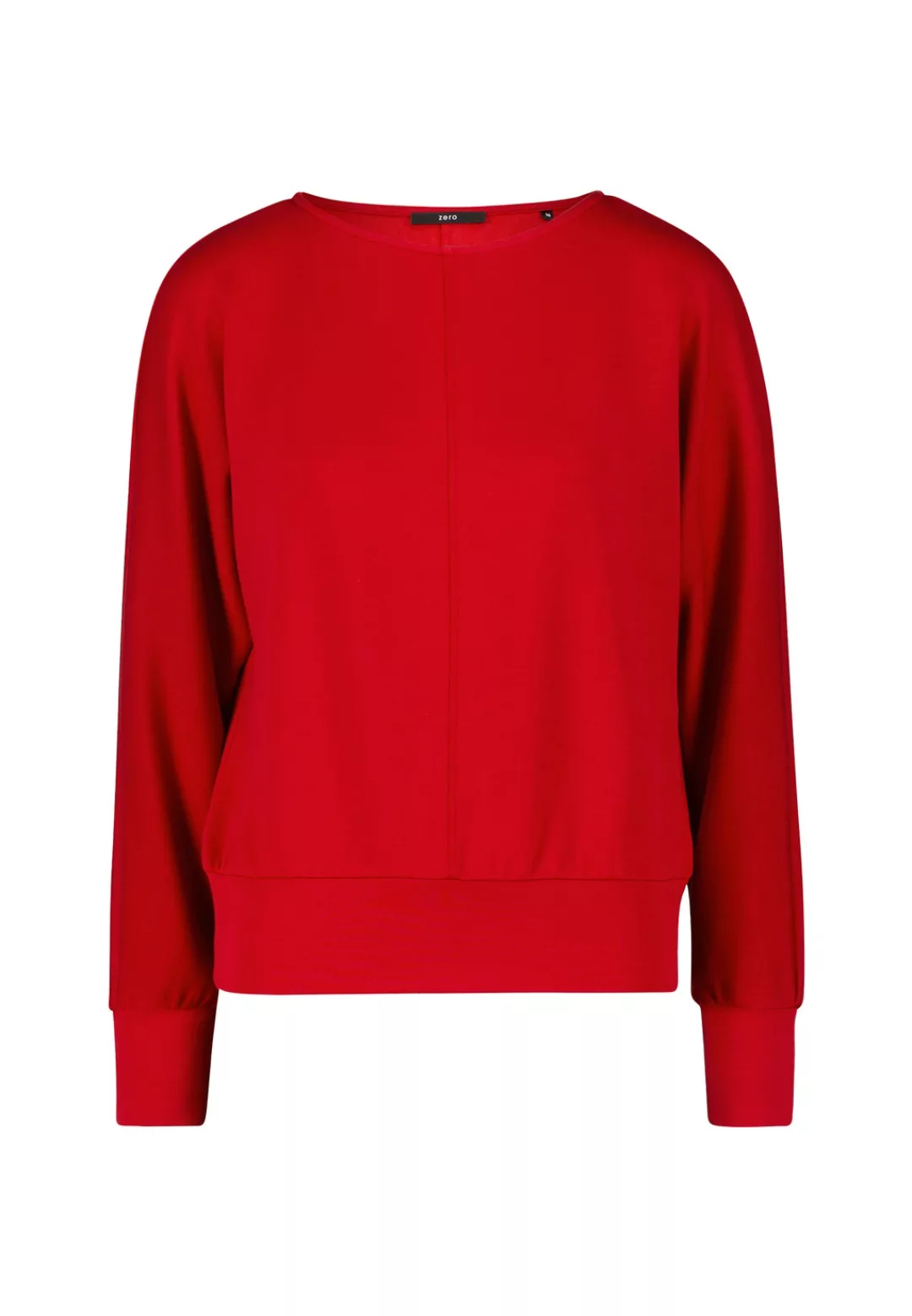 Zero Sweatshirt "zero Sweatshirt mit U-Boot Ausschnitt", Plain/ohne Details günstig online kaufen