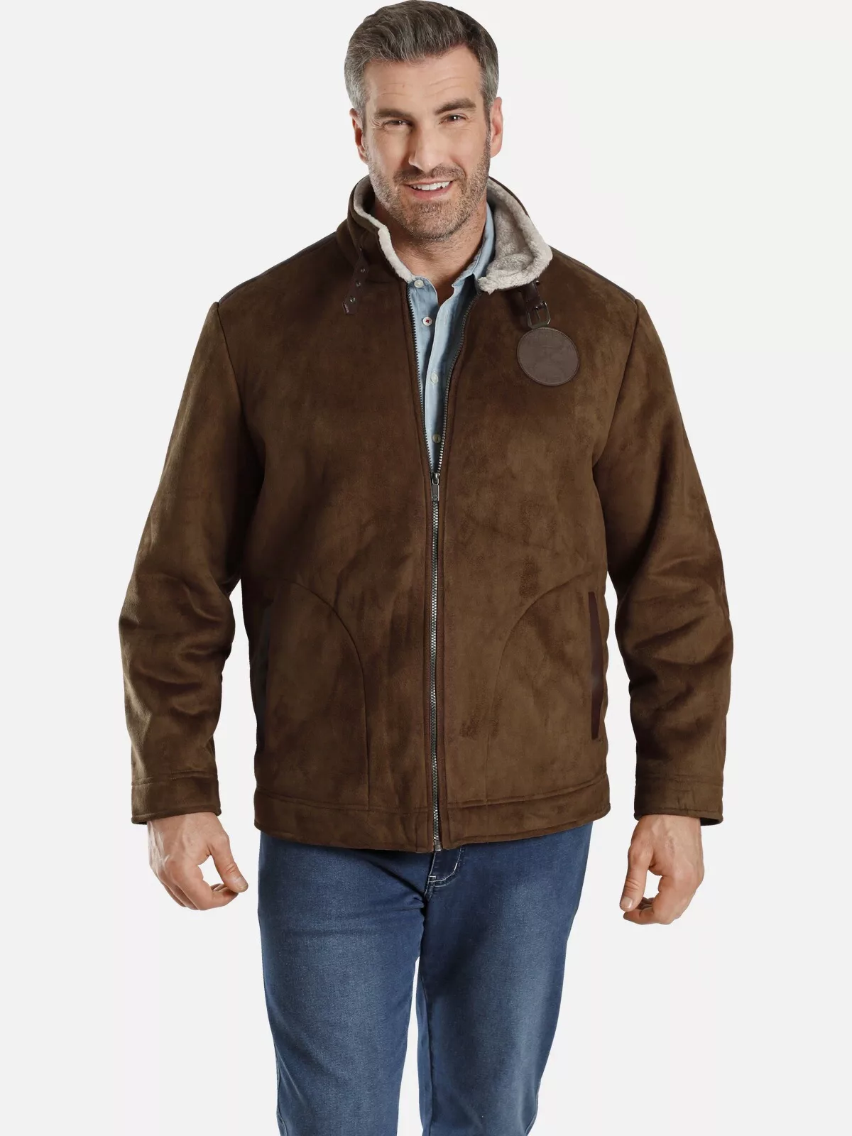 Charles Colby Lederimitatjacke "Jacke SIR SHERWIN" günstig online kaufen