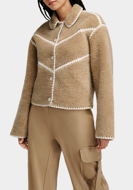 UGG Plüschjacke Ellison UGGfluff Shell Jacket Mit Rundhalsausschnitt günstig online kaufen