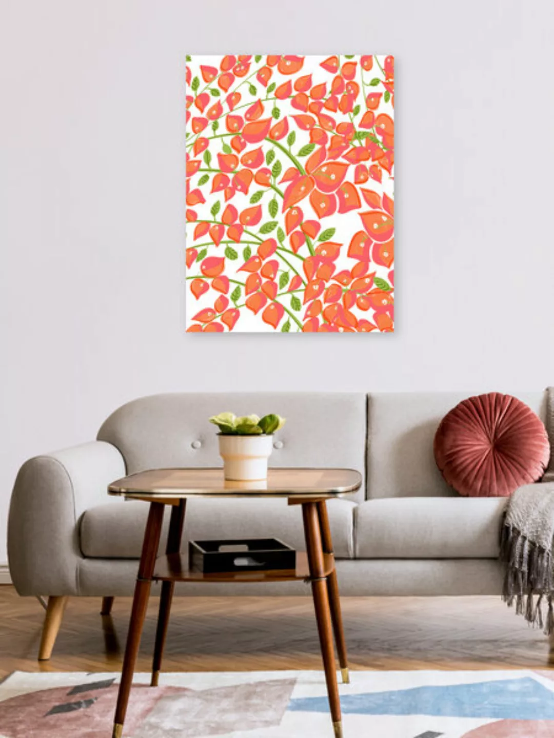 Poster / Leinwandbild - Bougainvillea Blush günstig online kaufen