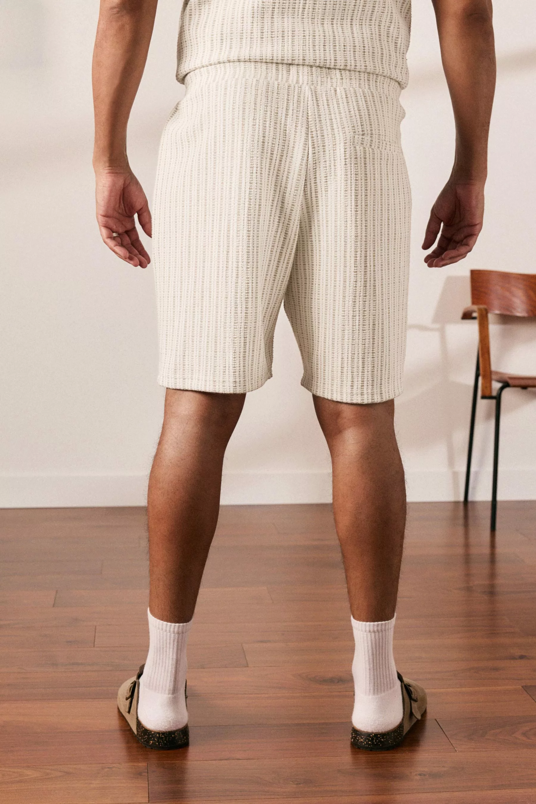Next Sweatshorts Gestreifte Jersey-Shorts (1-tlg) günstig online kaufen