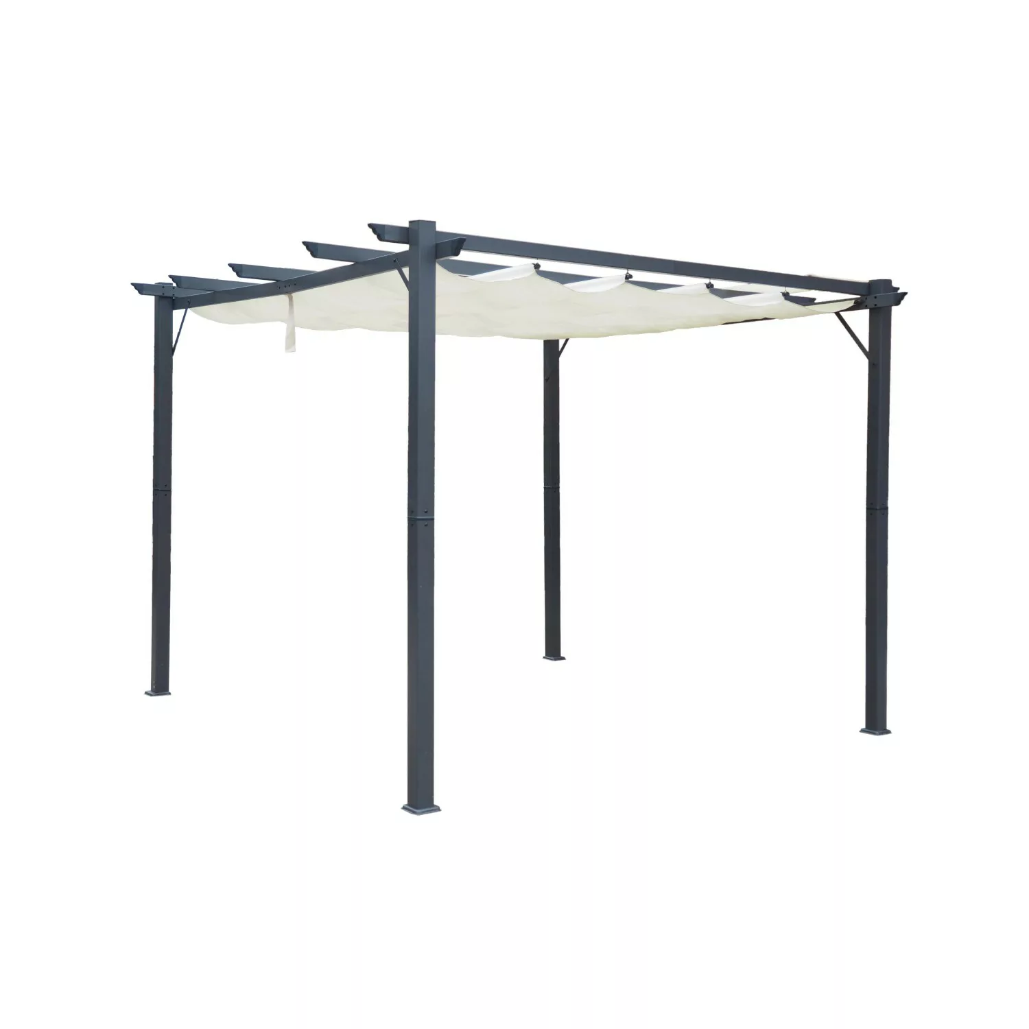 Jet-Line Pavillon Luxor KD 3 m x 4 m in Beige günstig online kaufen