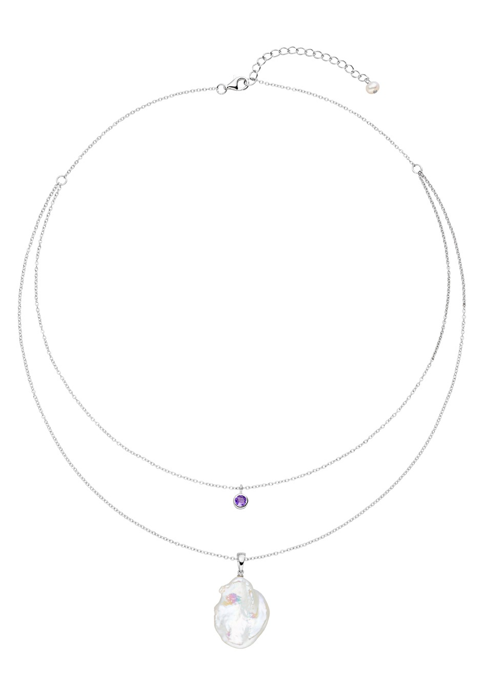 Firetti Kette mit Anhänger "Schmuck Geschenk, Halskette Perle mehrreihig", günstig online kaufen