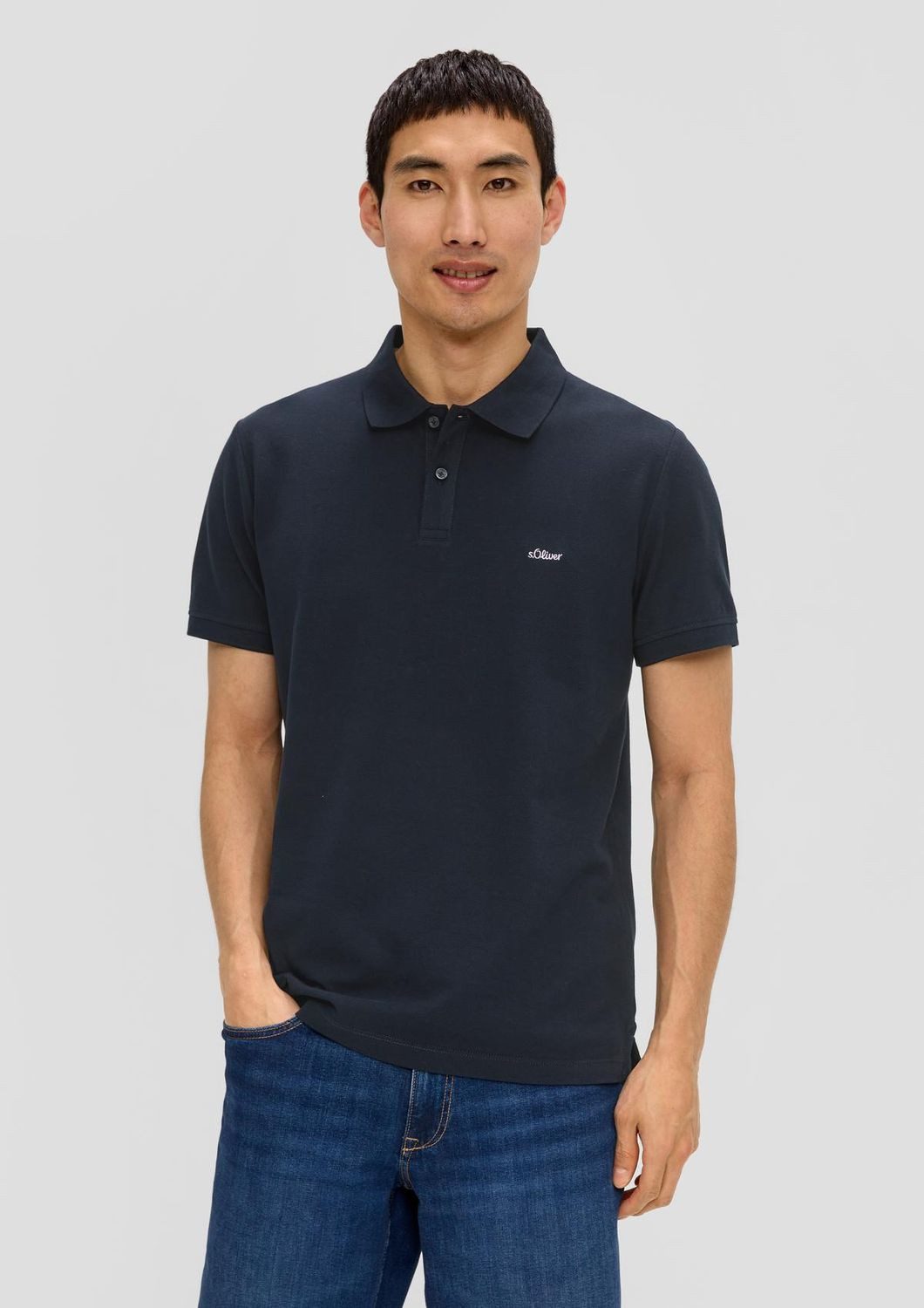 s.Oliver Poloshirt Polo-Shirt kurzarm, Piqué, Kragen, günstig online kaufen