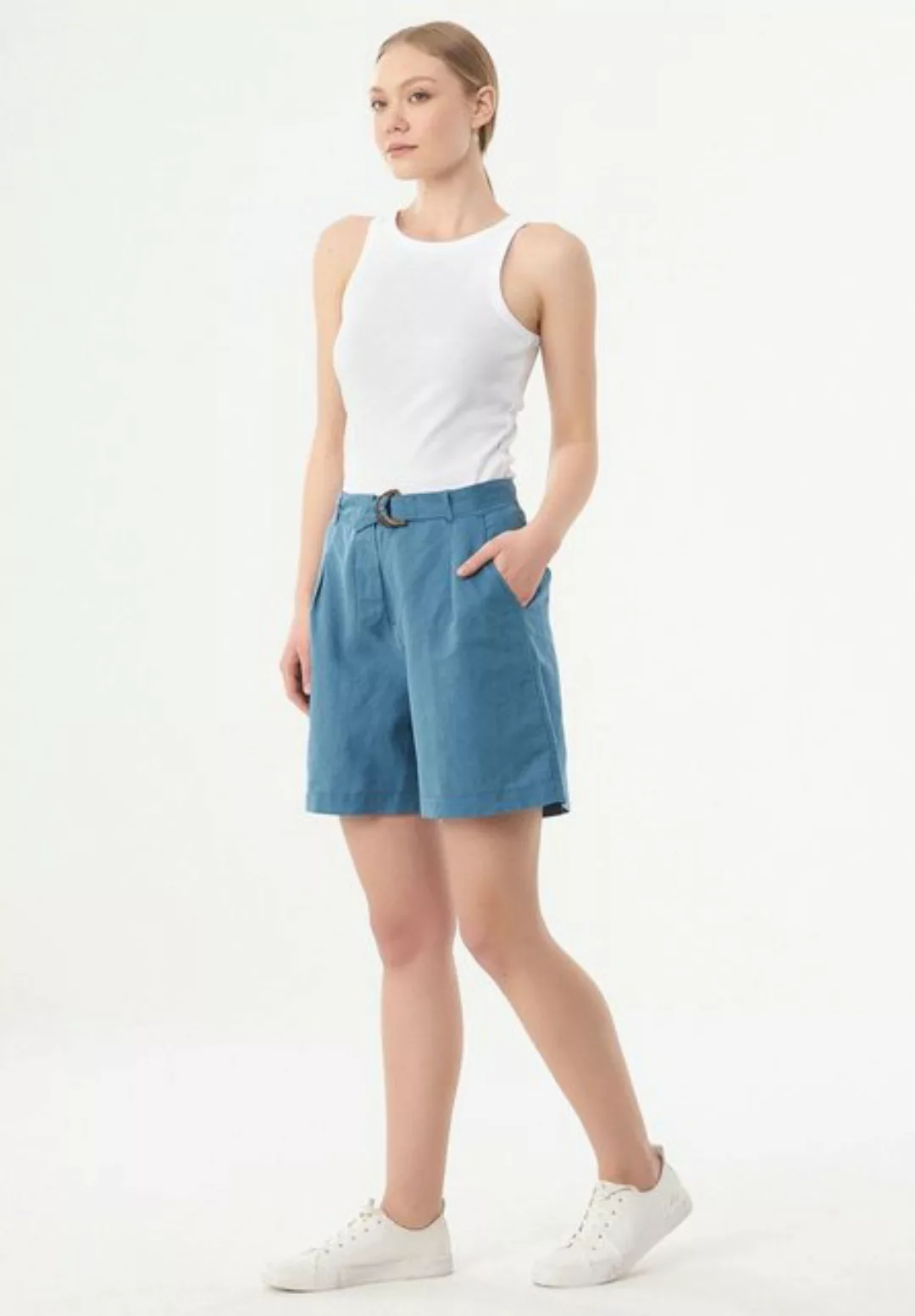 ORGANICATION Shorts Women's Shorts in Petrol Blue günstig online kaufen