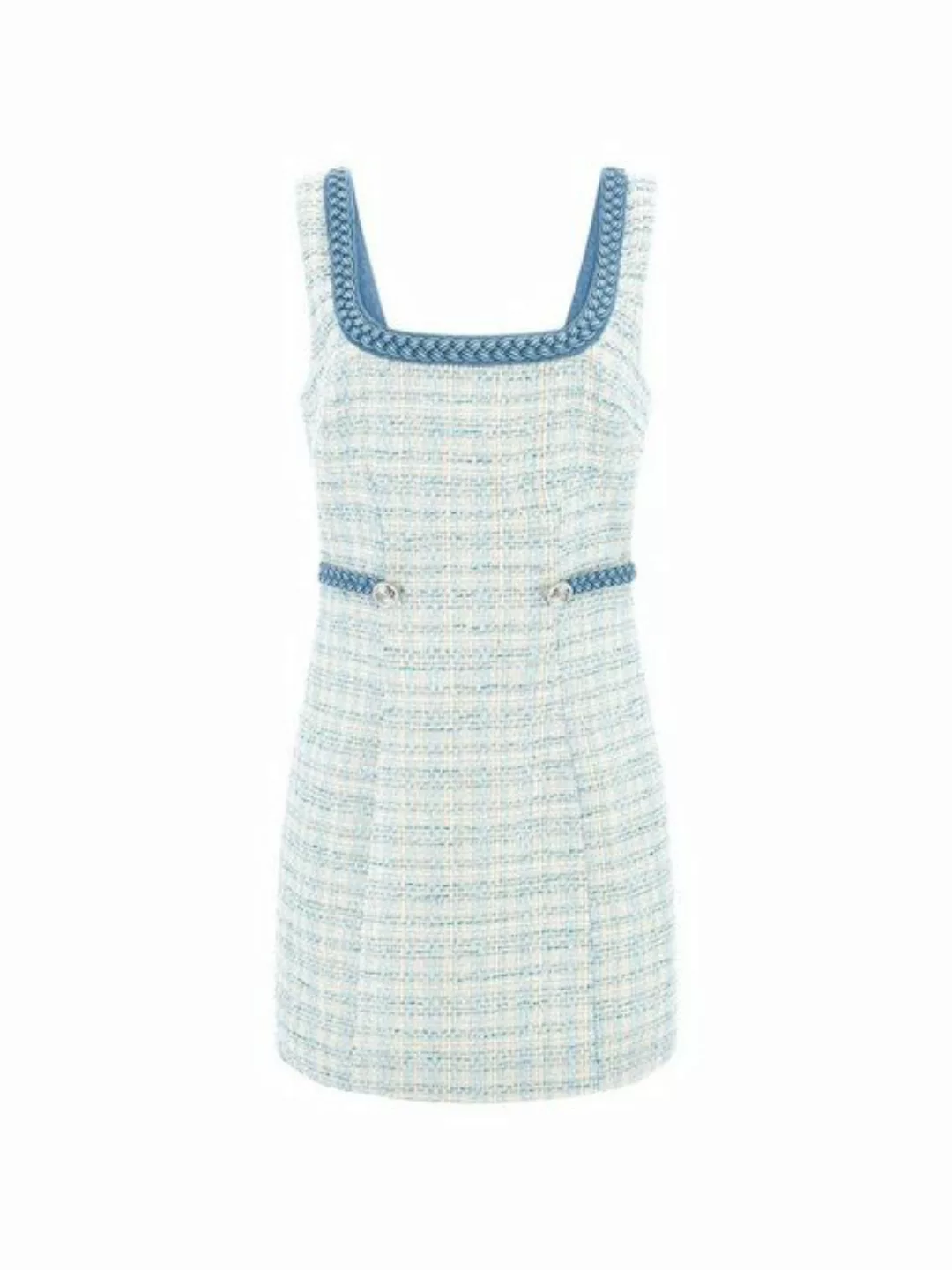 Guess Minikleid Damen Minikleid in Tweedoptik TOSCA BRAID DRESS (1-tlg) günstig online kaufen