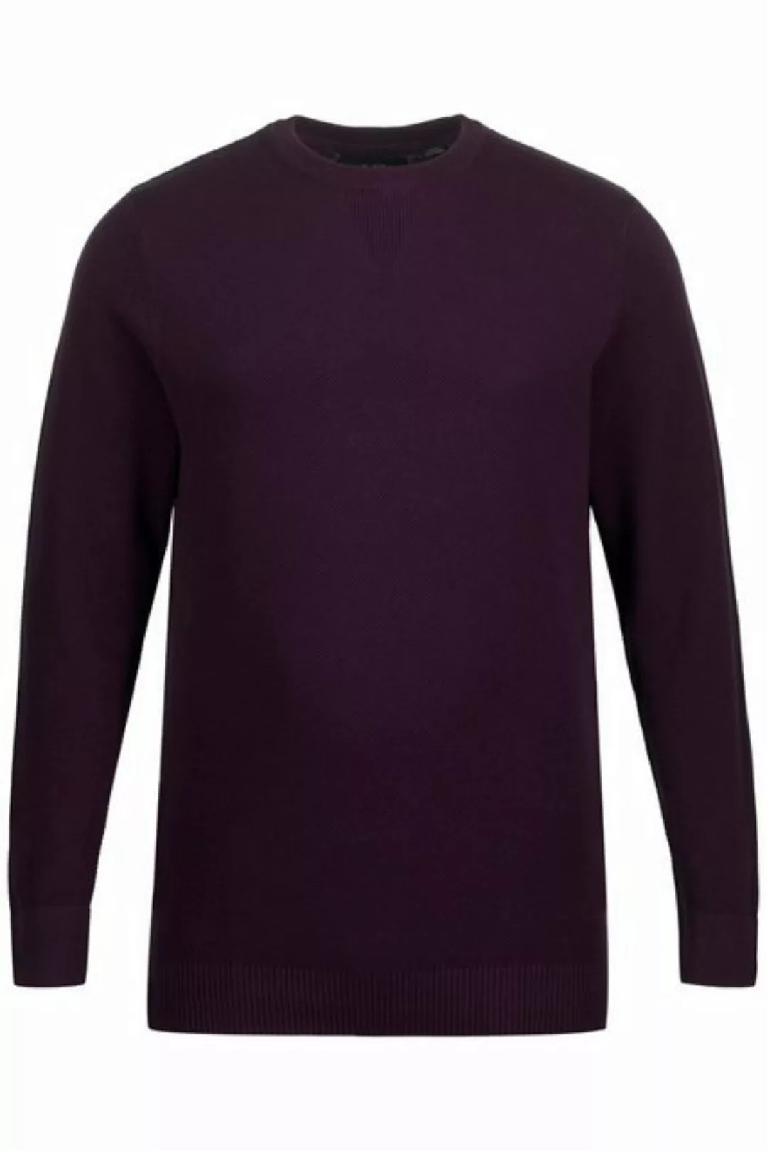 JP1880 Rundhalspullover Pullover Cashmere-Touch TwoTone Strickmuster günstig online kaufen