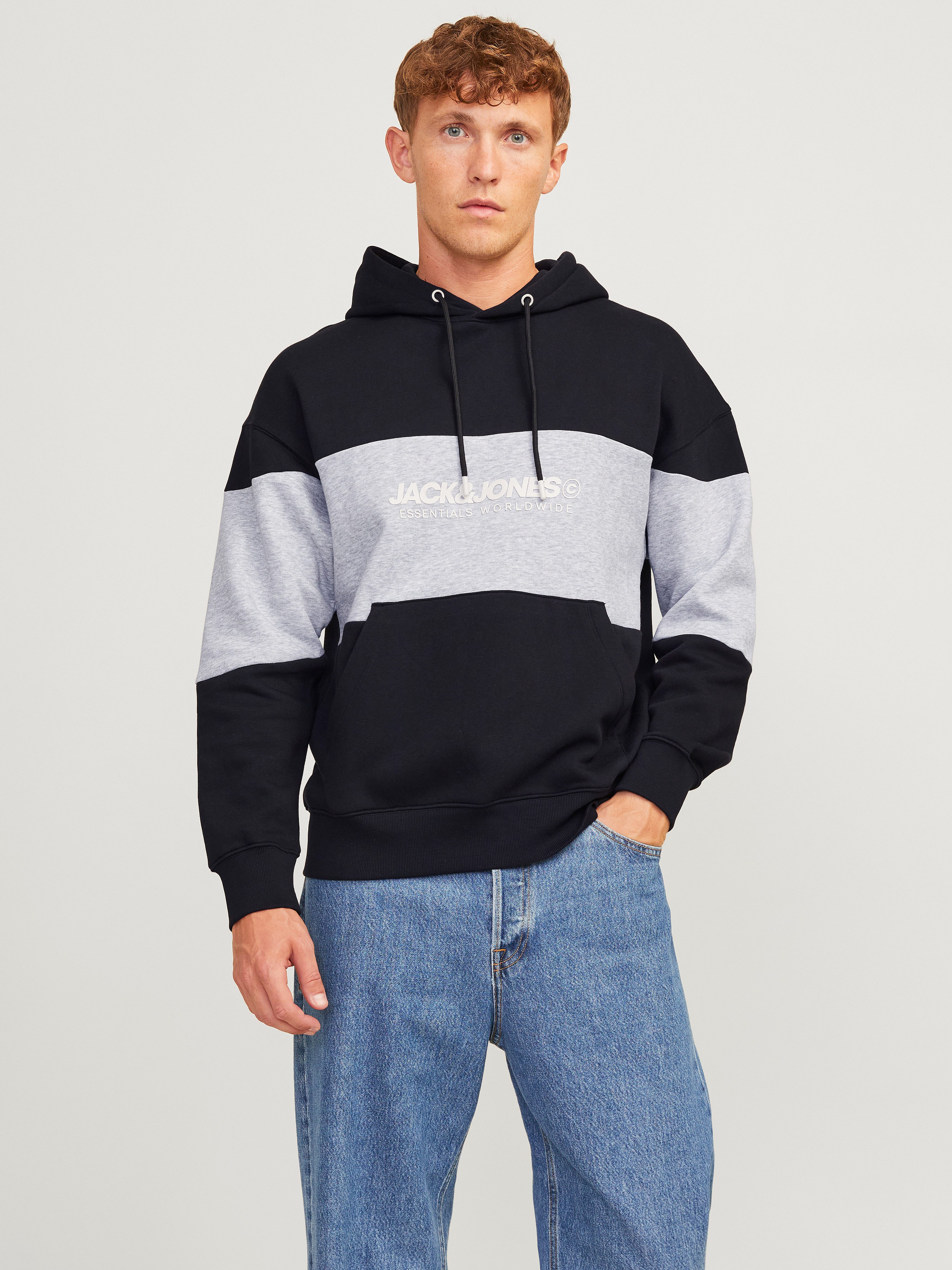 Jack & Jones Kapuzensweatshirt JJELEGACY BLOCKING günstig online kaufen