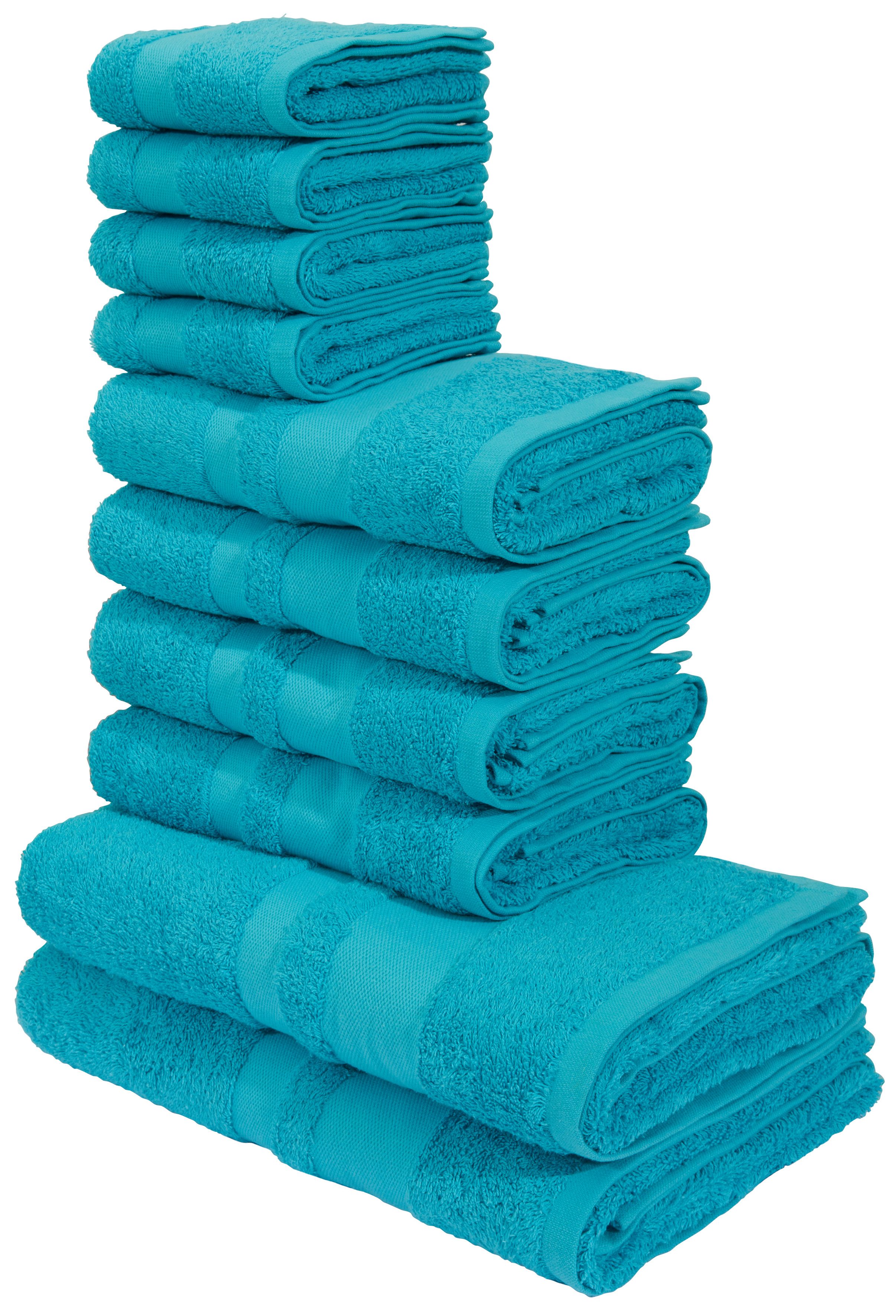 my home Handtuch Set Vanessa, 10-tlg günstig online kaufen