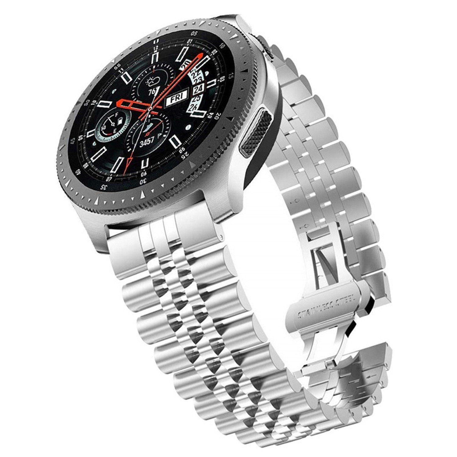 Cadorabo Smartwatch-Armband, Smartwatch Armband 22mm Samsung günstig online kaufen