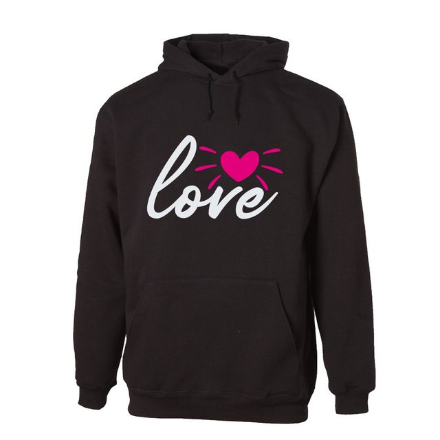 G-graphics Hoodie love Unisex mit trendigem Frontprint zum Valentinstag günstig online kaufen