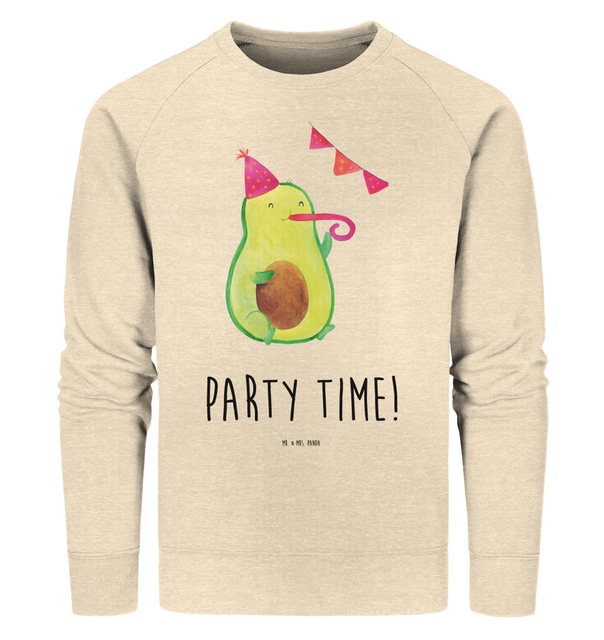 Mr. & Mrs. Panda Longpullover Größe XXL Avocado Party Zeit - Natural Raw - günstig online kaufen