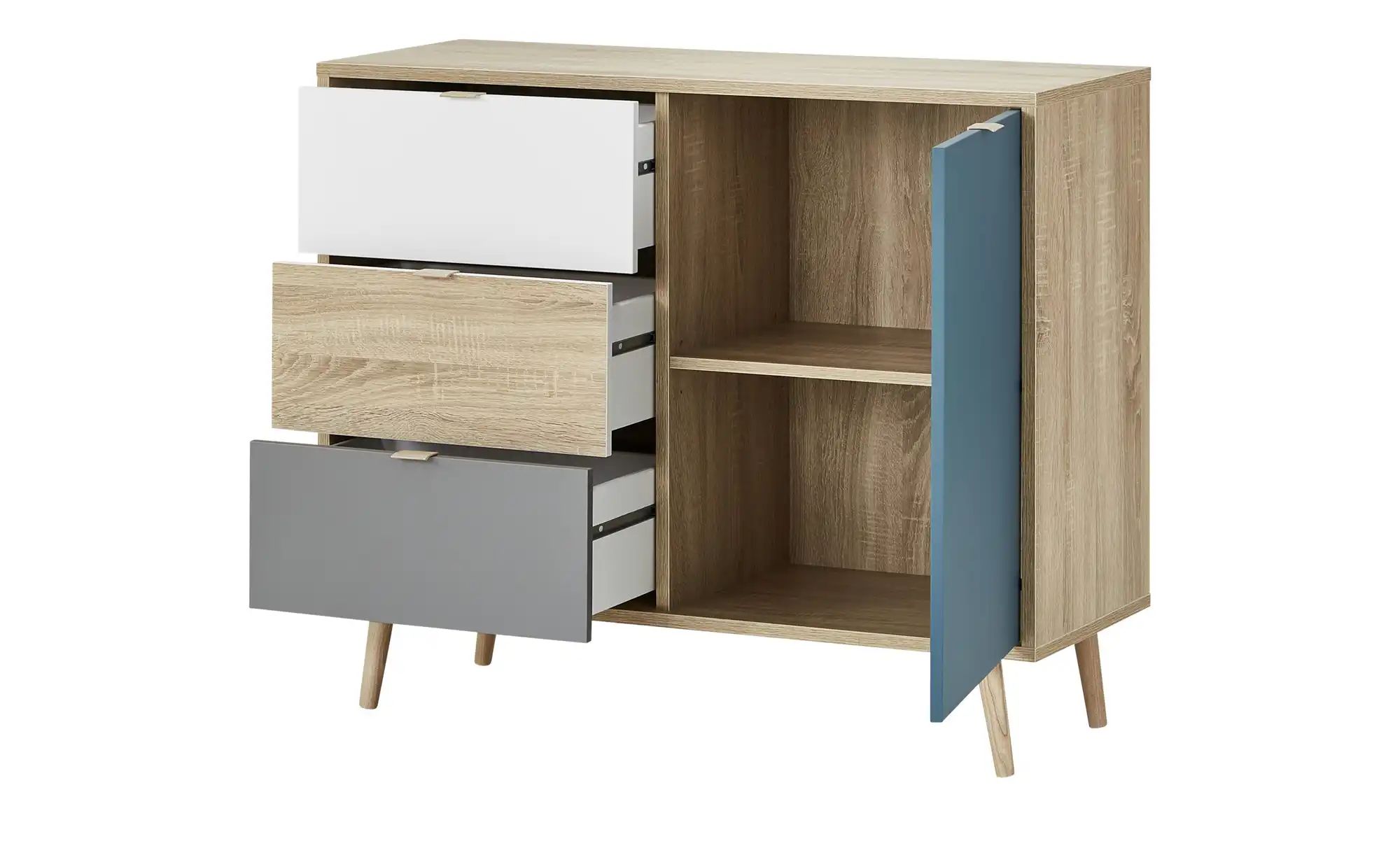 Kommode  Cabia ¦ mehrfarbig ¦ Maße (cm): B: 103 H: 87 T: 40.0 Kommoden & Si günstig online kaufen