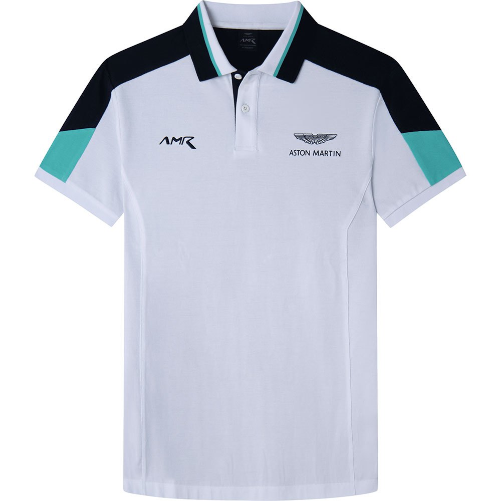 Hackett Amr Jacquard Tipped Kurzarm-polo 2XL White günstig online kaufen