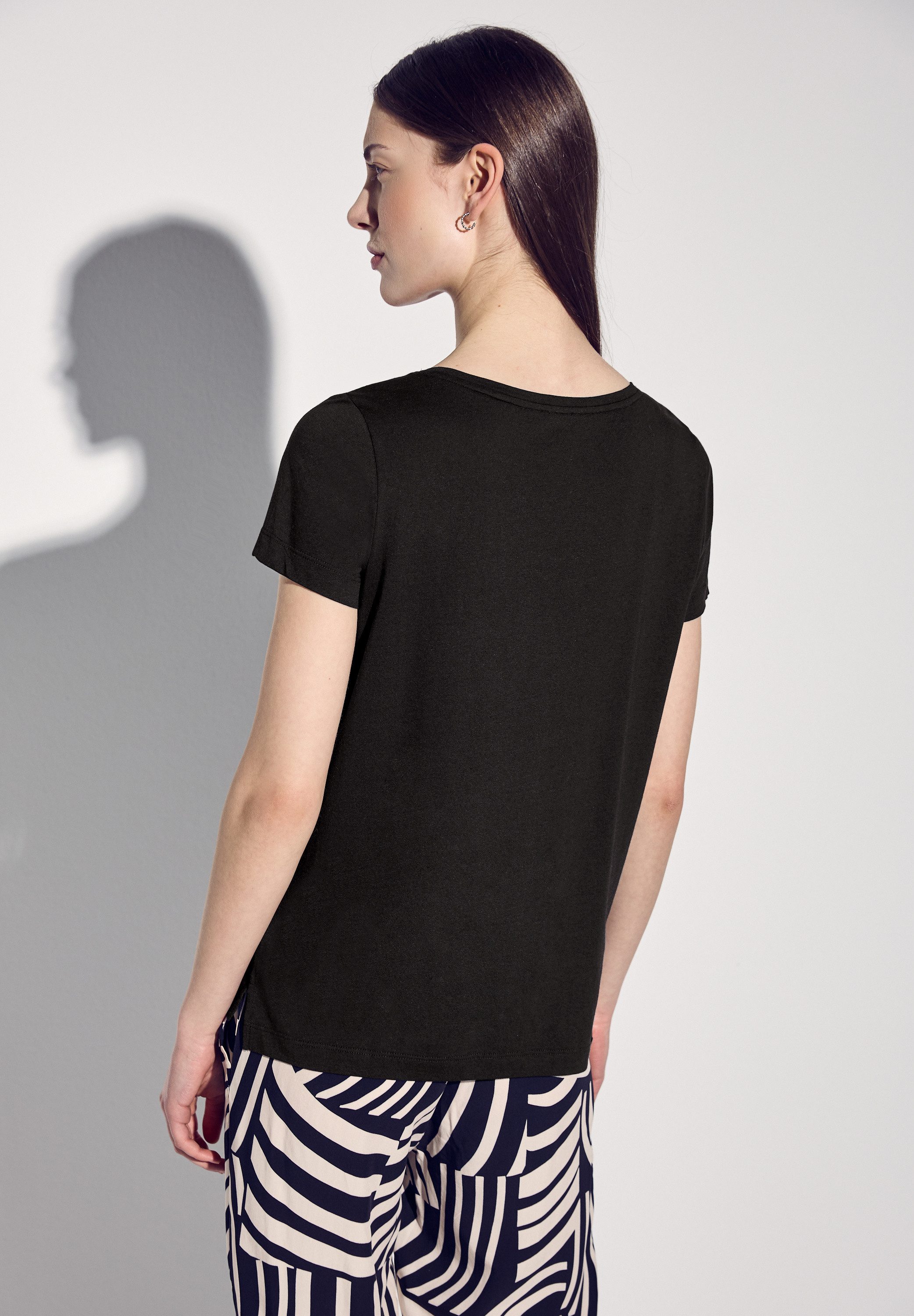 STREET ONE T-Shirt, im soften Baumwoll-Mix günstig online kaufen