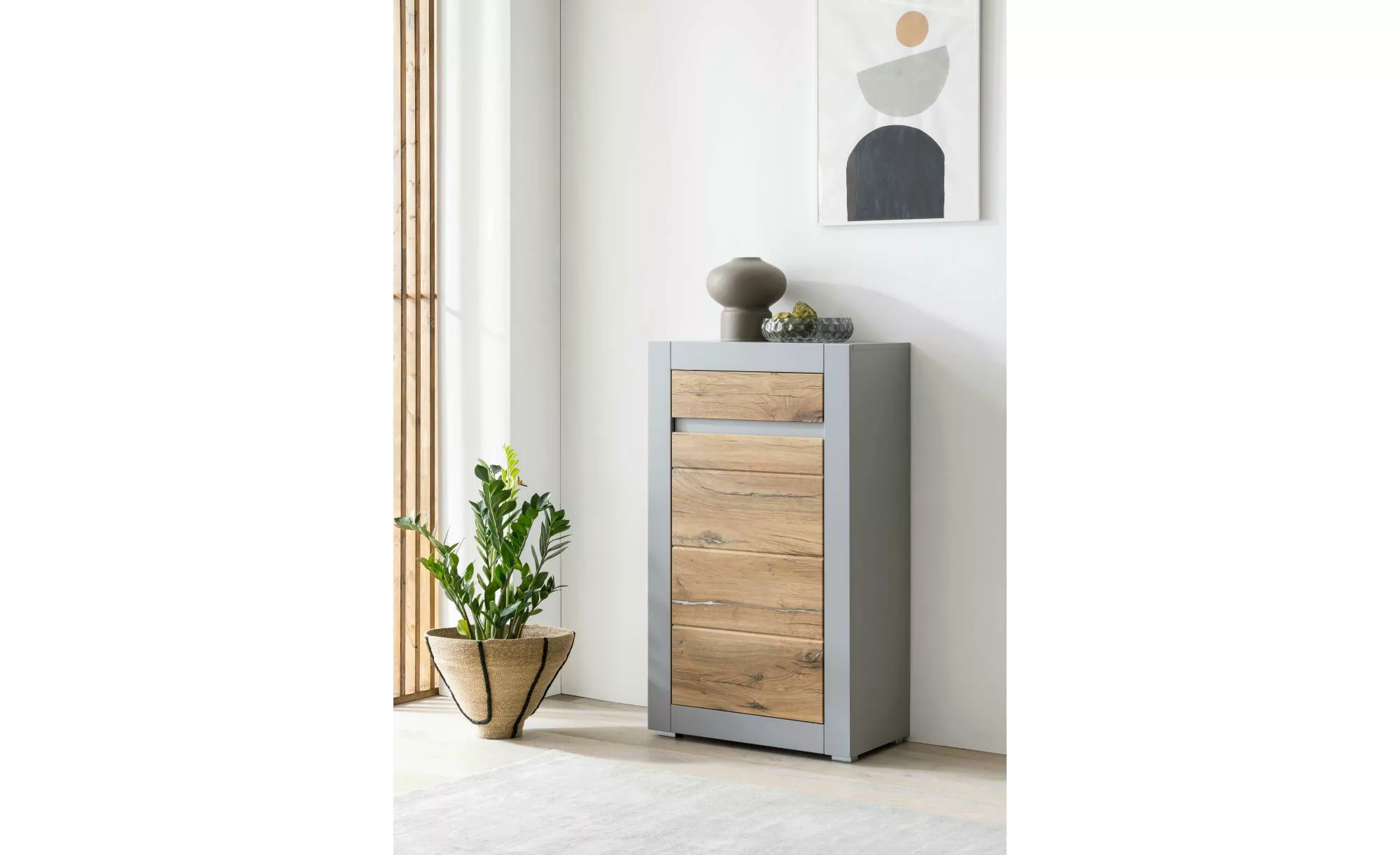 Kommode  Cabanes ¦ grau ¦ Maße (cm): B: 66 H: 35 Kommoden & Sideboards > Ko günstig online kaufen