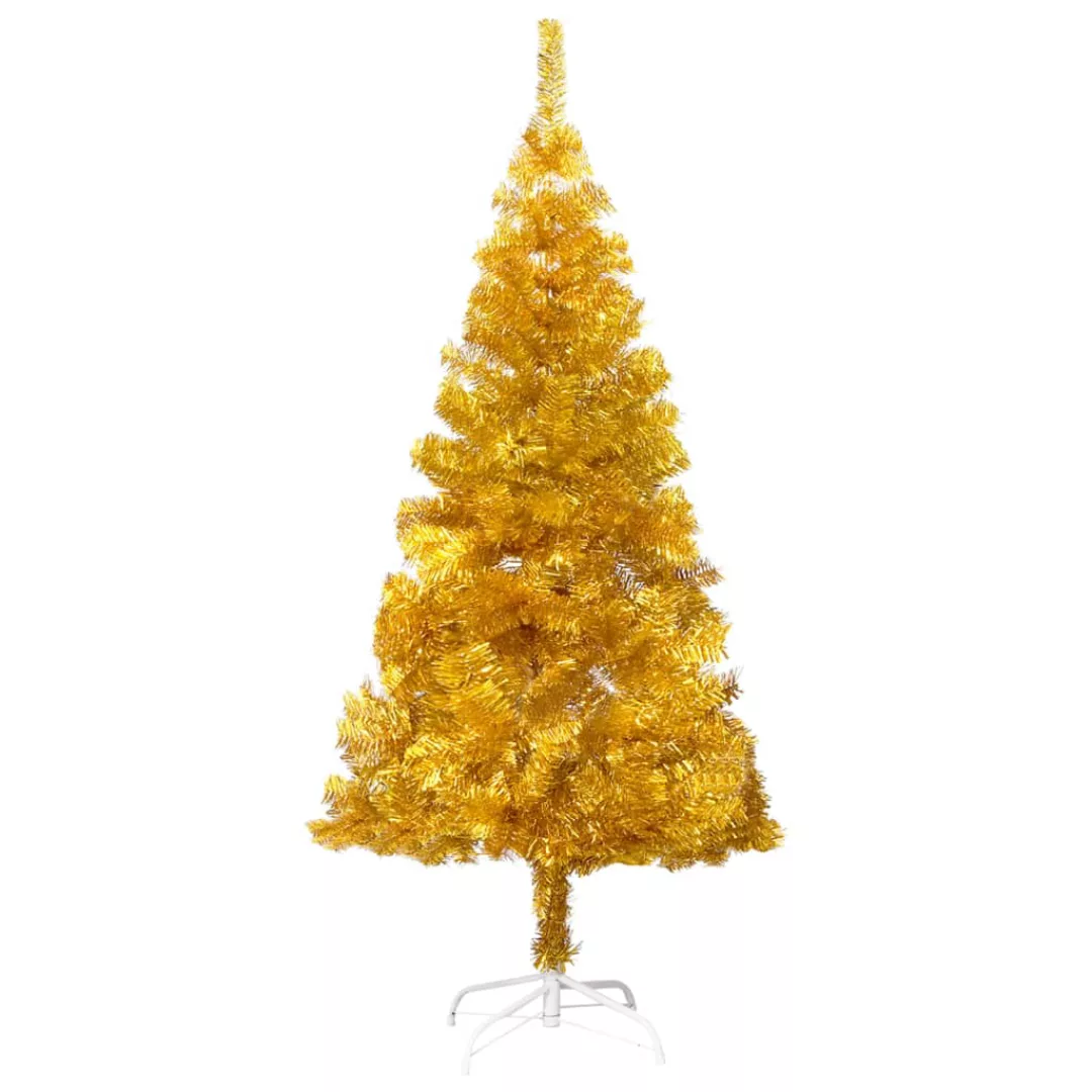 Künstlicher Weihnachtsbaum Mit Stender Golden 120 Cm Pet günstig online kaufen