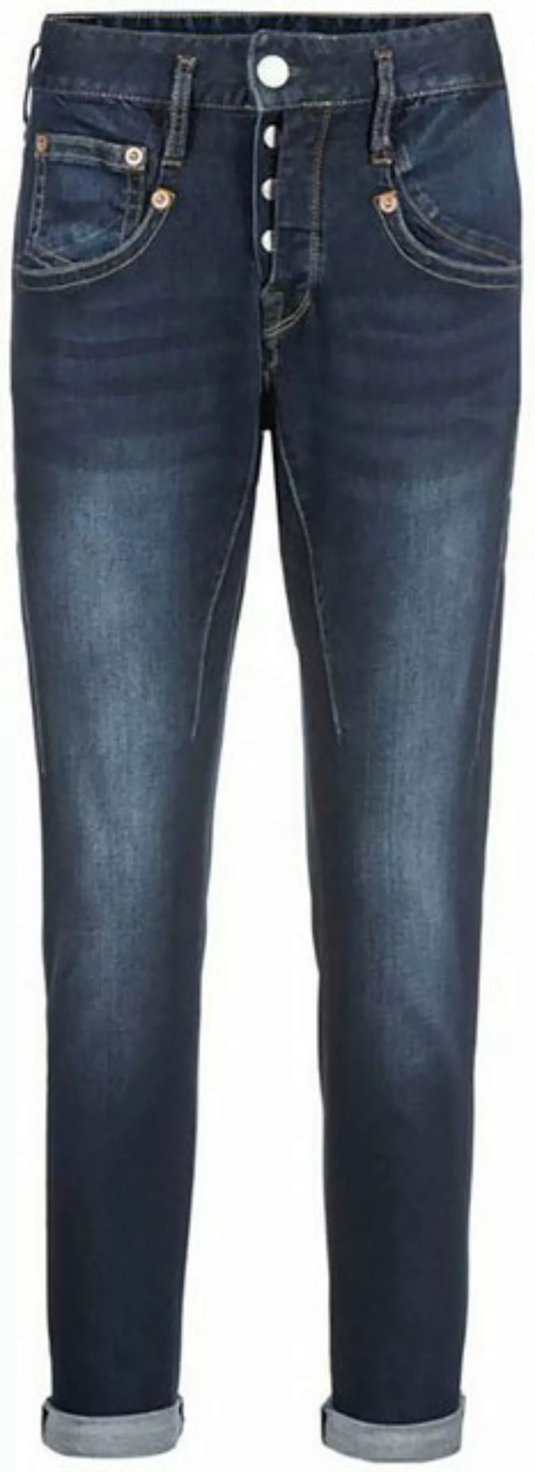 Herrlicher 7/8-Jeans Shyra Cropped Reused Denim mit tiefsitzenden Taschen v günstig online kaufen