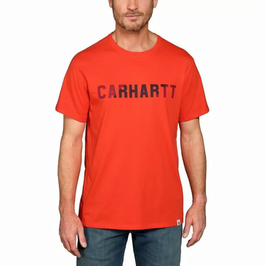 Carhartt T-Shirt Carhartt Herren T-Shirt Force Flex Block Logo günstig online kaufen