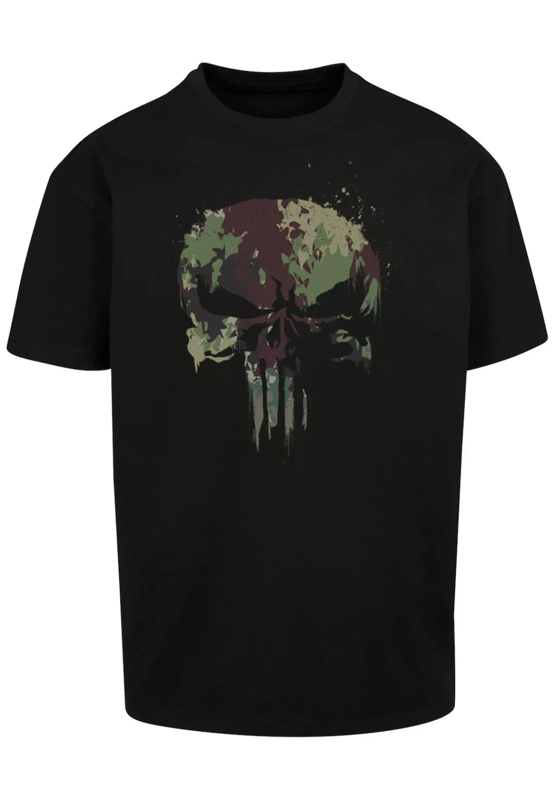 F4NT4STIC T-Shirt "Punisher TV Camo Skull", Print günstig online kaufen